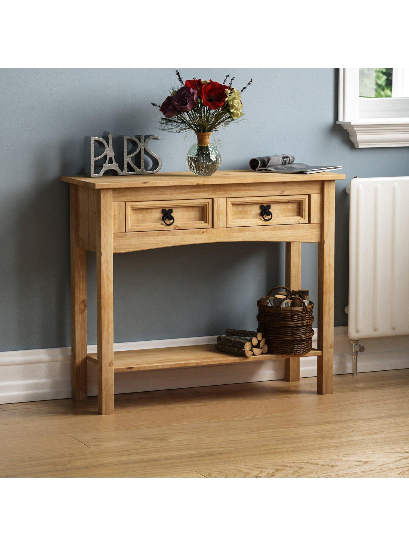 Image of Vida Designs Corona 2 Drawer Console Table