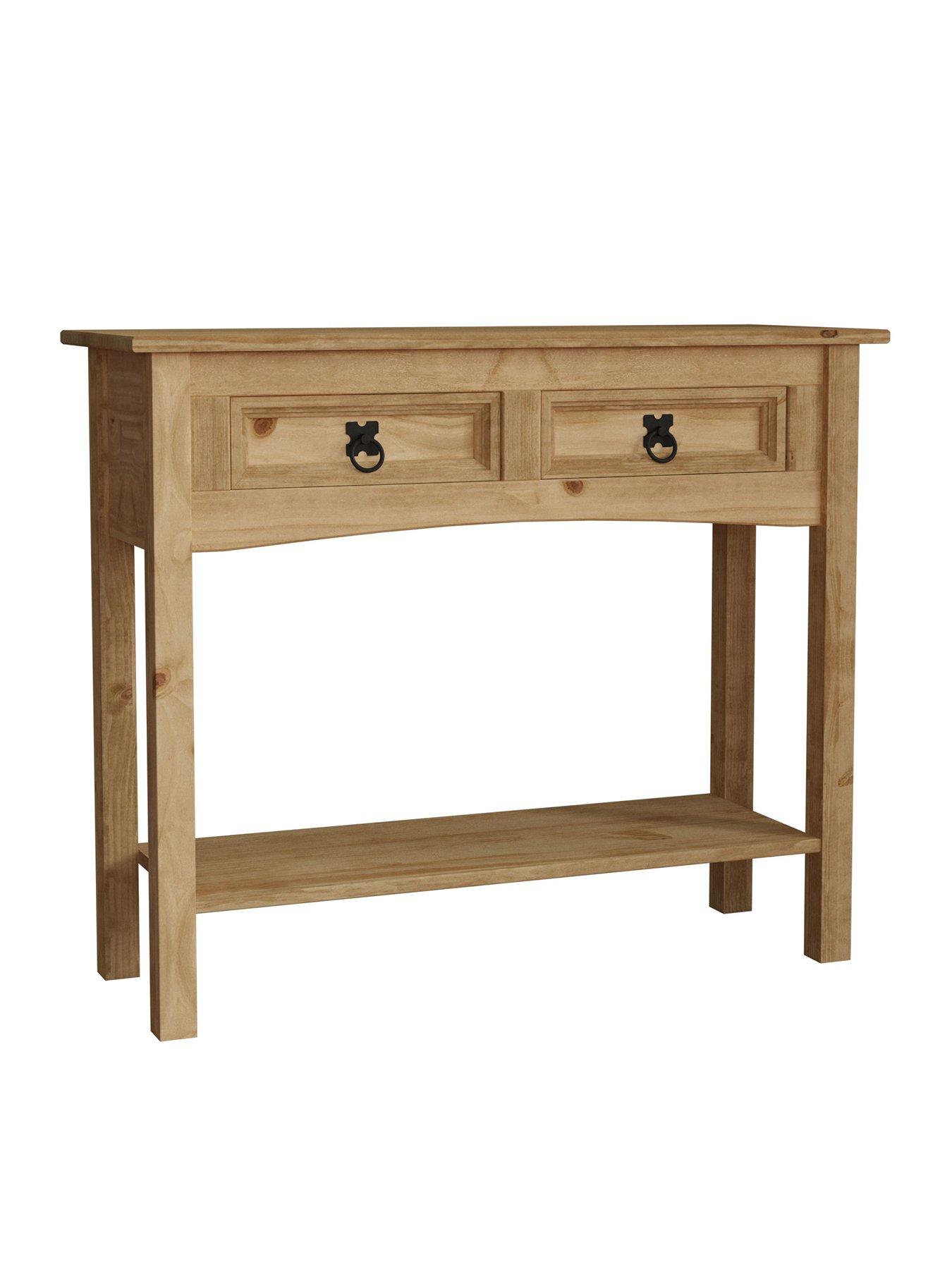 vida-designs-corona-2-drawer-console-tablestillFront