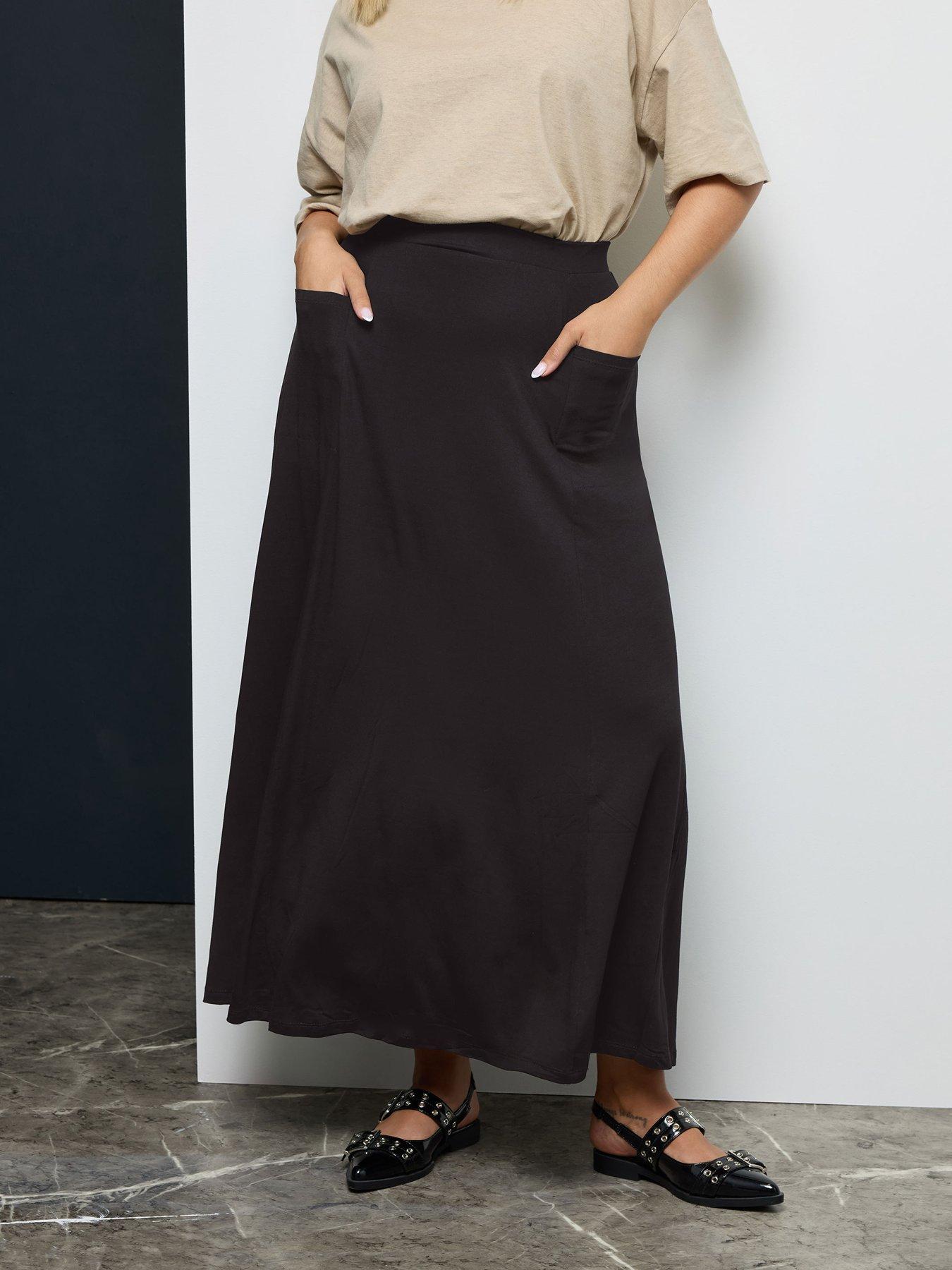 yours-yours-38-pocket-maxi-skirt-black