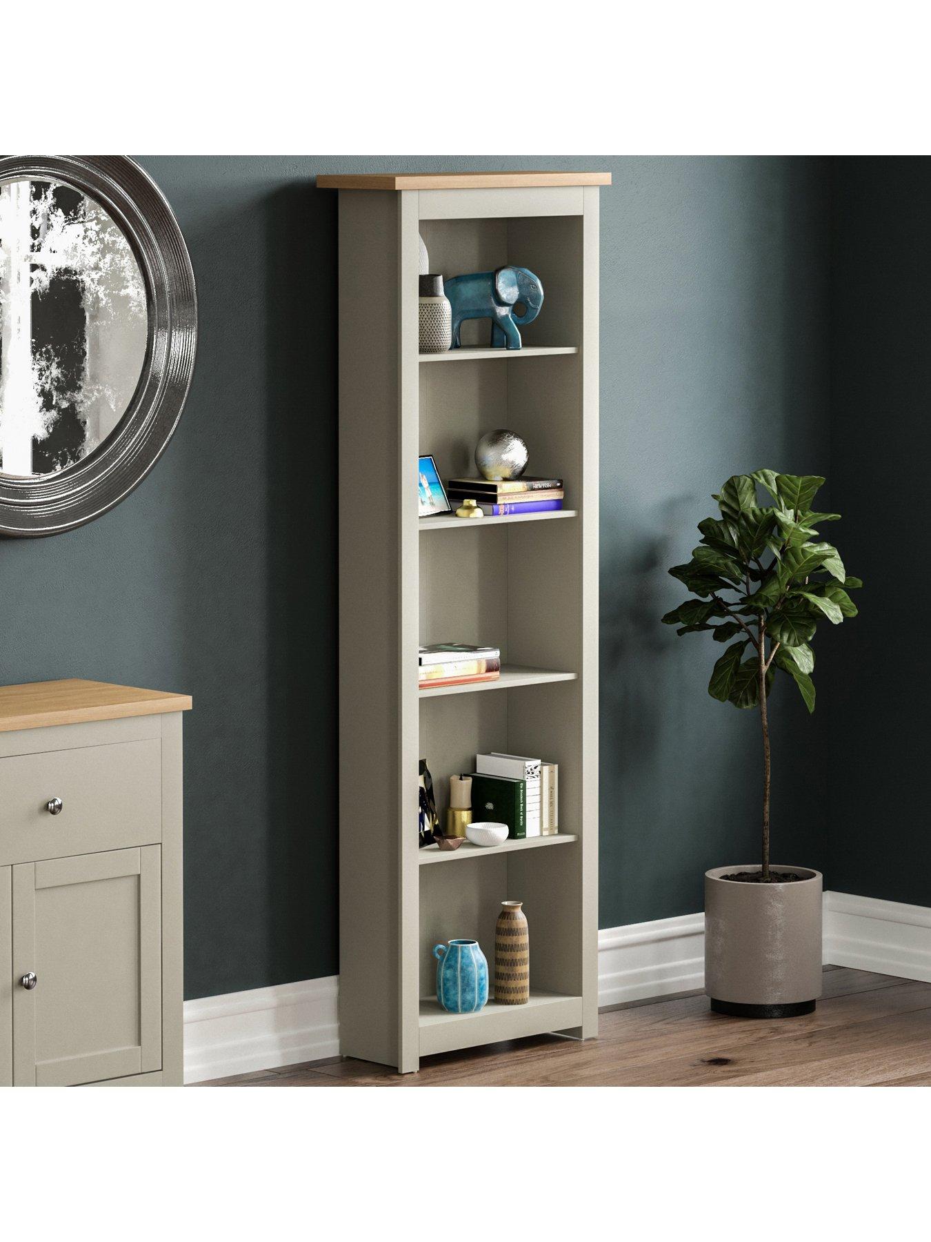 Grey bookcases for deals sale