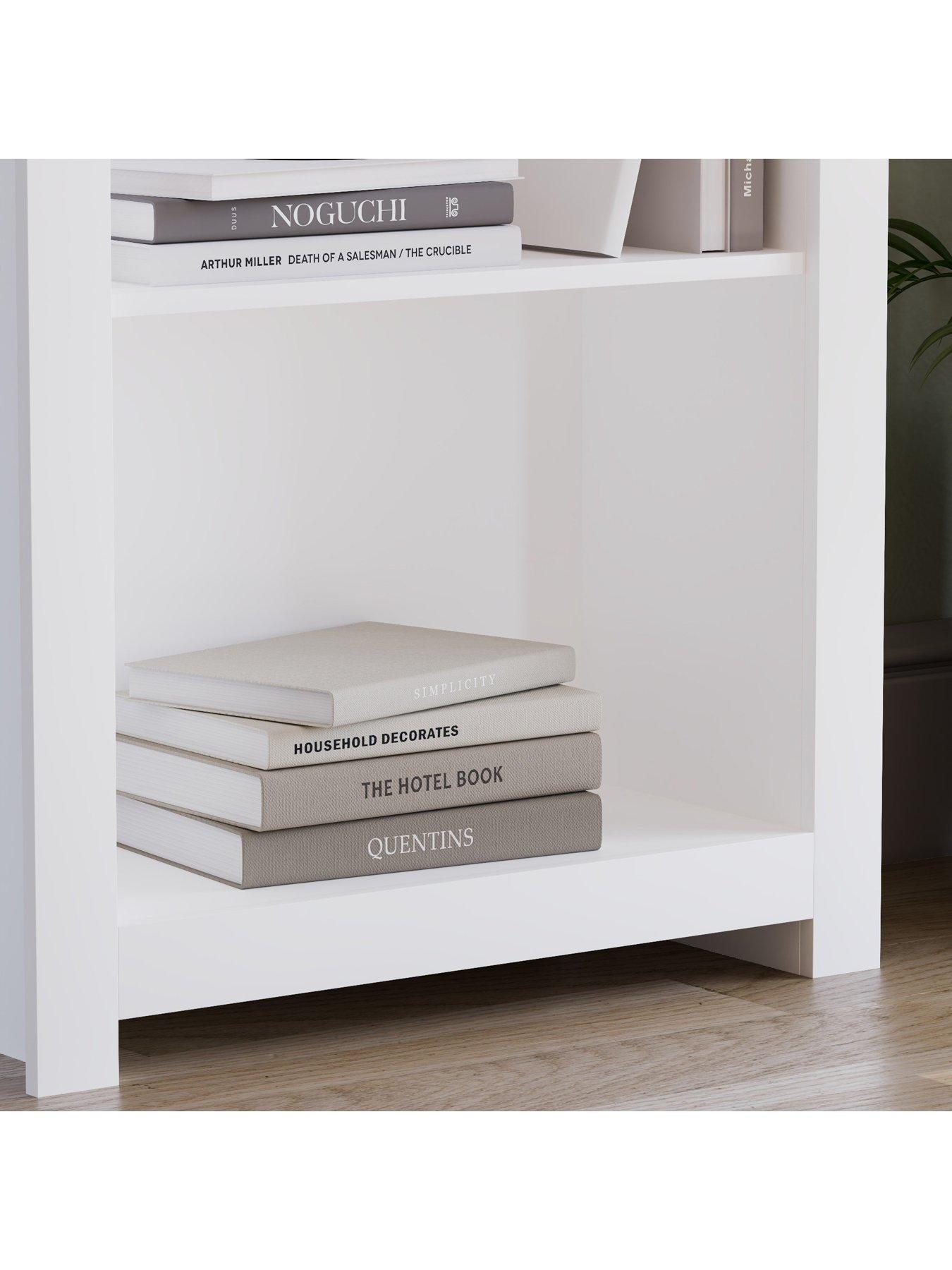 vida-designs-arlington-5-tier-bookcase-whitedetail