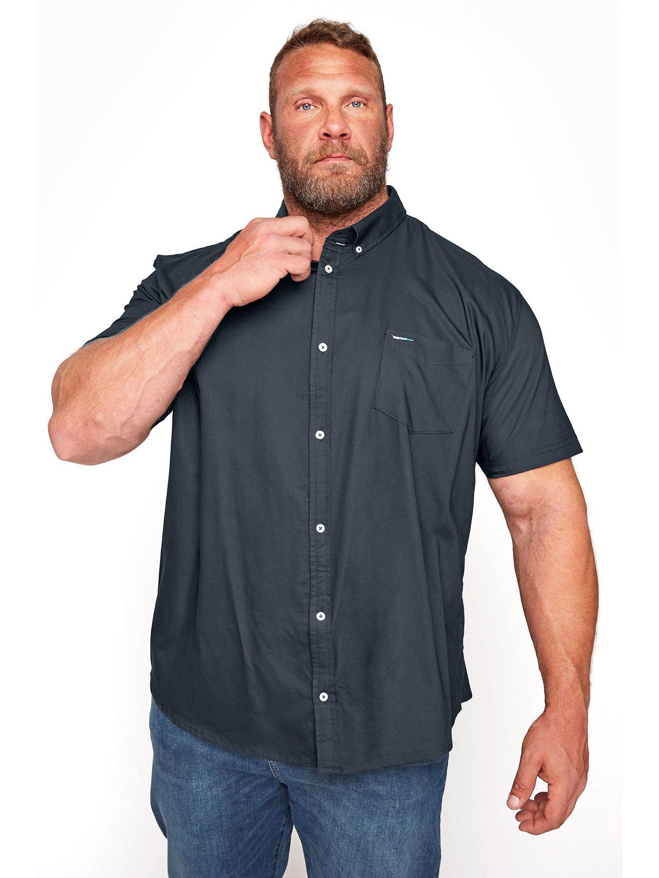 badrhino-badrhino-essential-navy-short-sleeve-poplin-shirt-navy