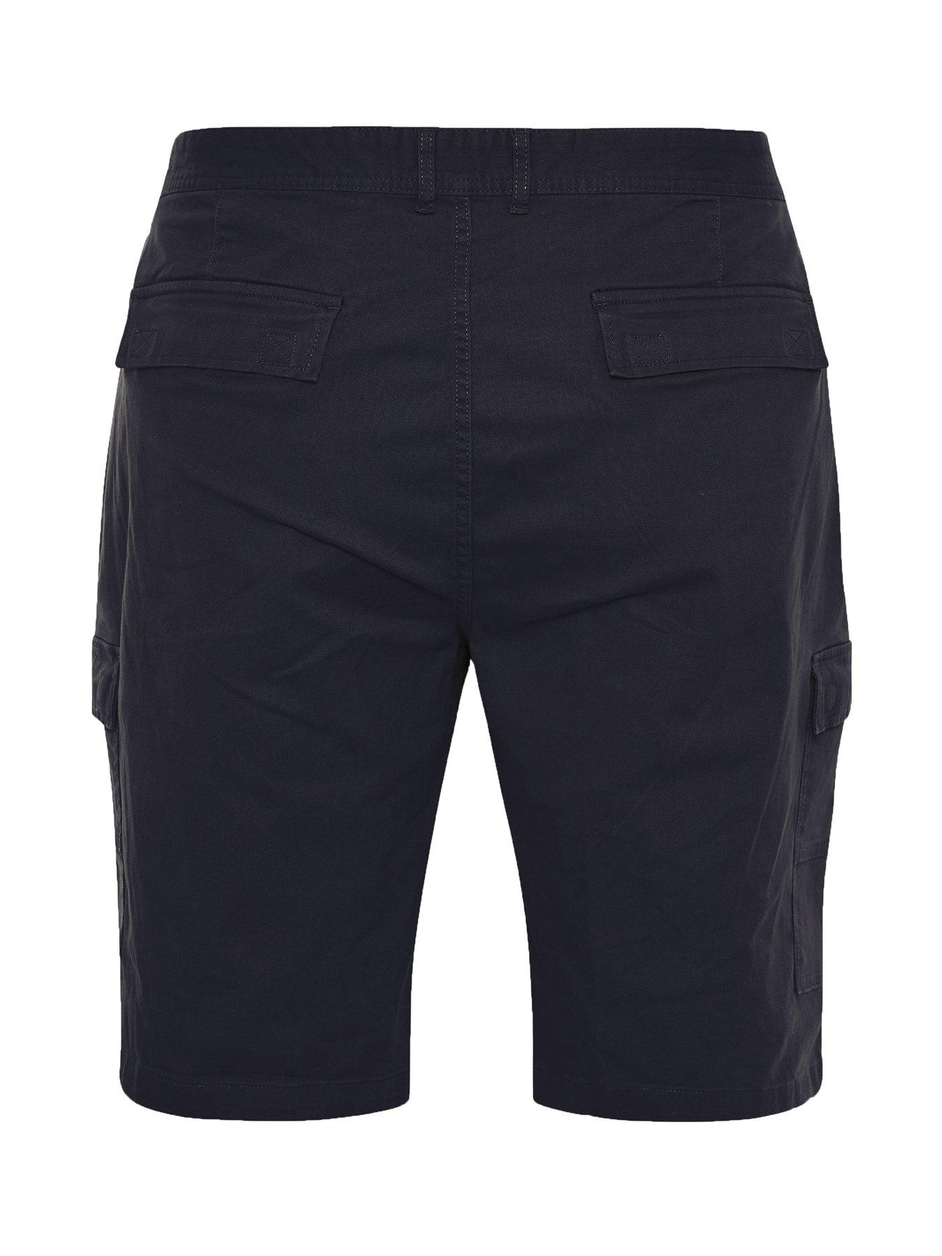 badrhino-badrhino-stretch-cargo-shorts-navystillFront