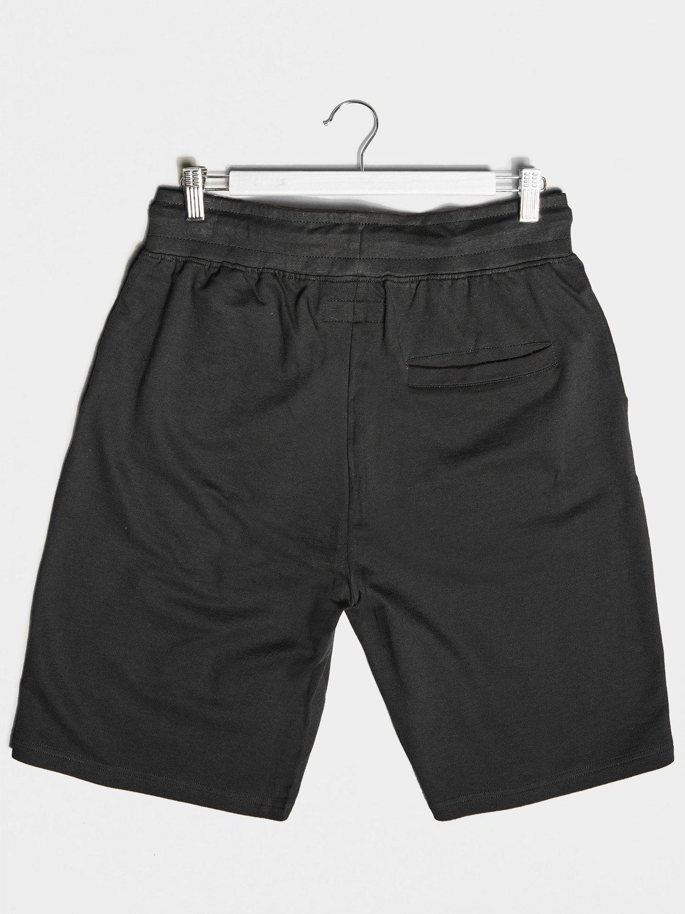 badrhino-badrhino-essential-jersey-sweat-shorts-blackstillFront