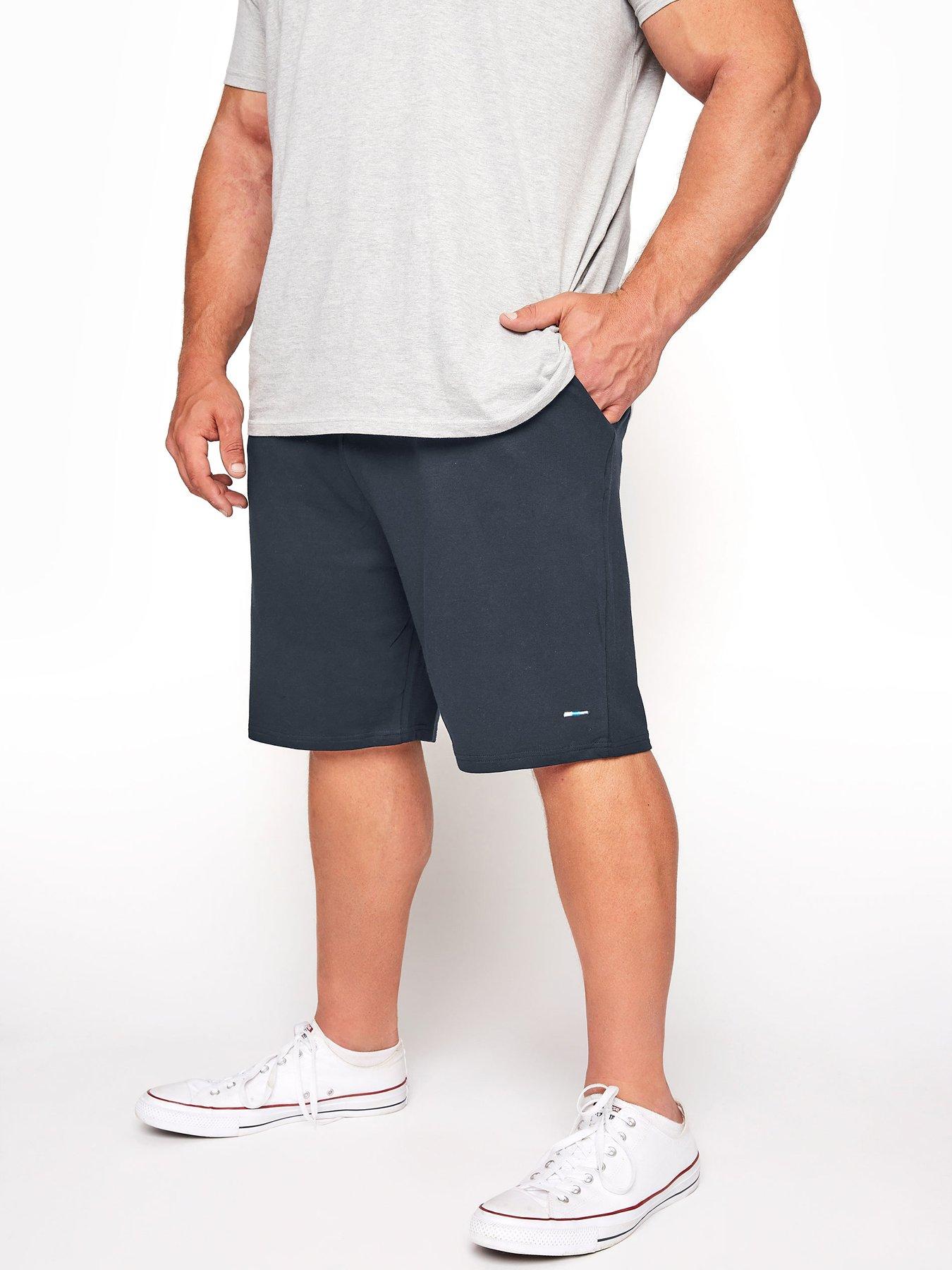 undefined BadRhino Essential Jersey Sweat Shorts - Navy