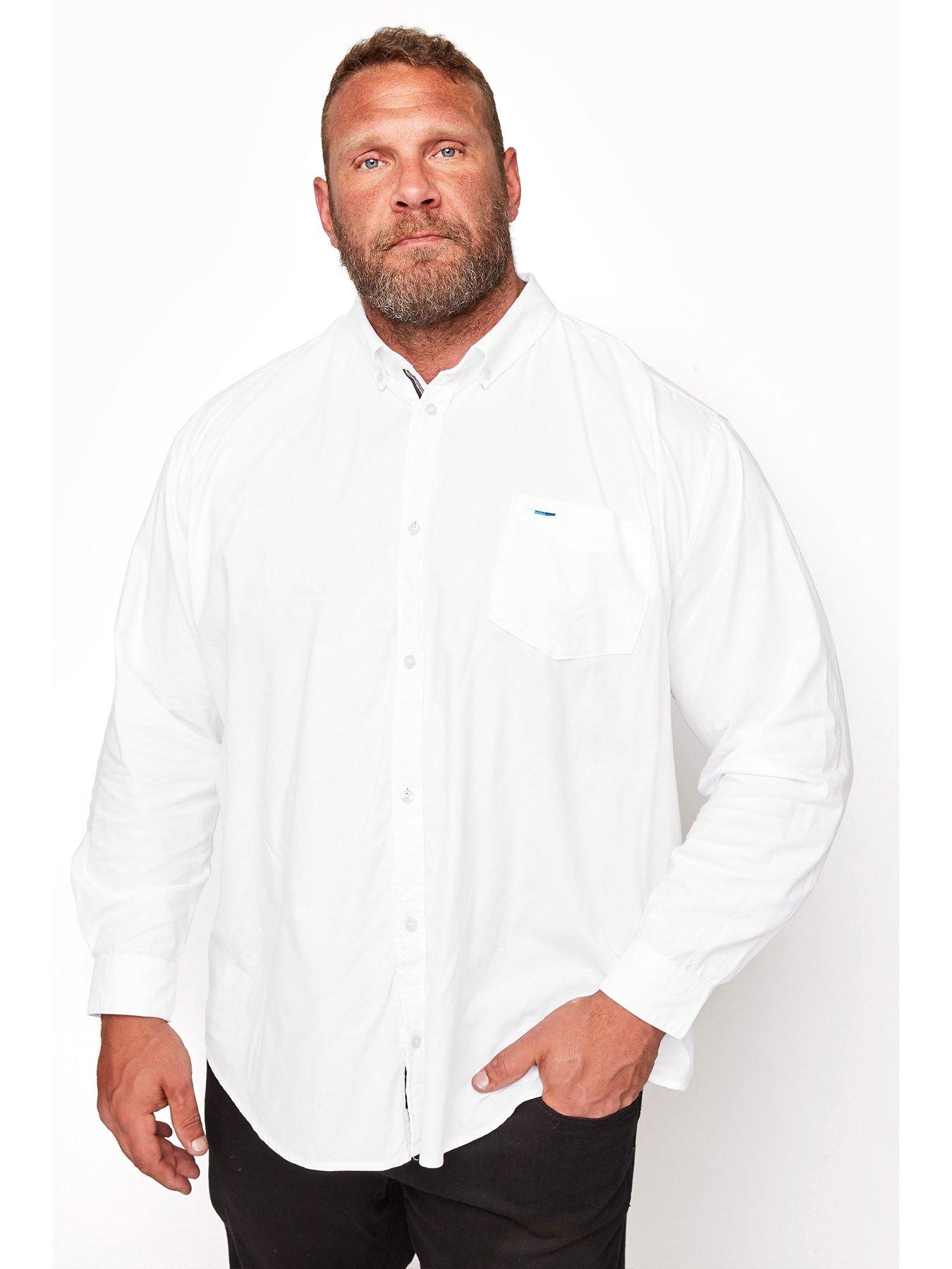 Long white hotsell shirt mens