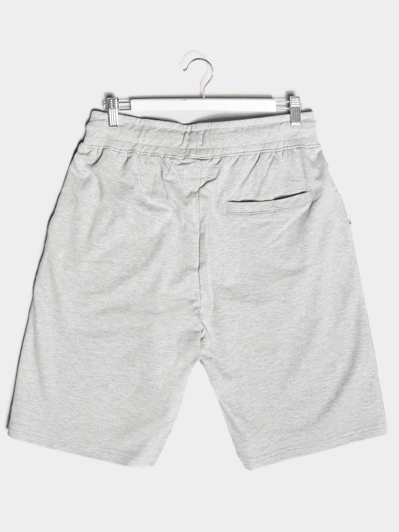 badrhino-badrhino-essential-jersey-sweat-shorts-marl-greystillFront