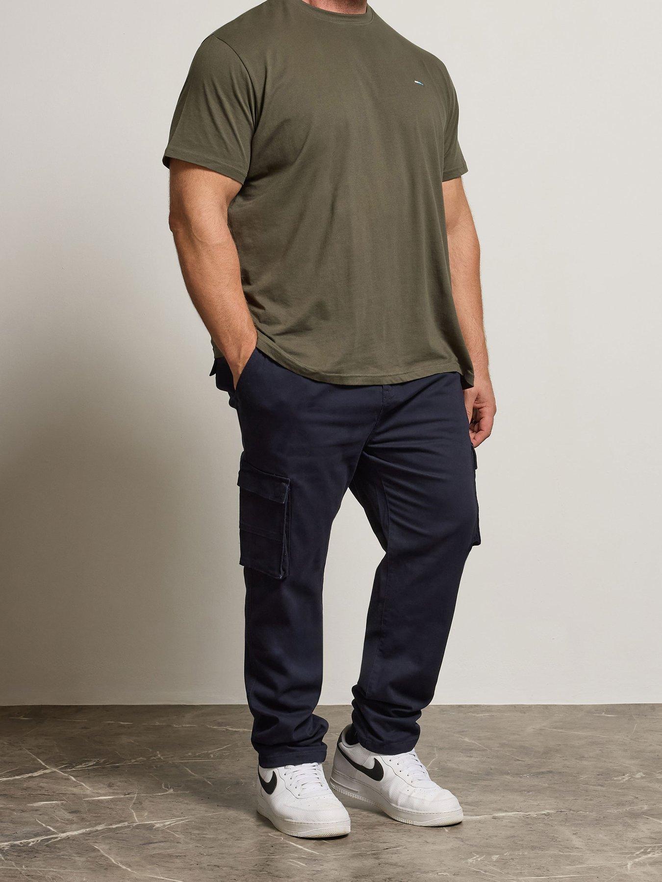 Image 1 of 4 of BadRhino BadRhino Essential Cargo Trousers - Navy