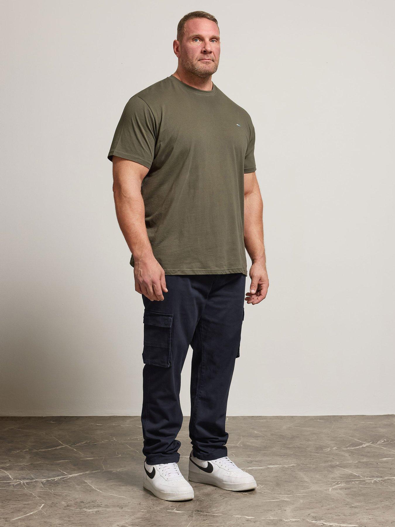Image 3 of 4 of BadRhino BadRhino Essential Cargo Trousers - Navy