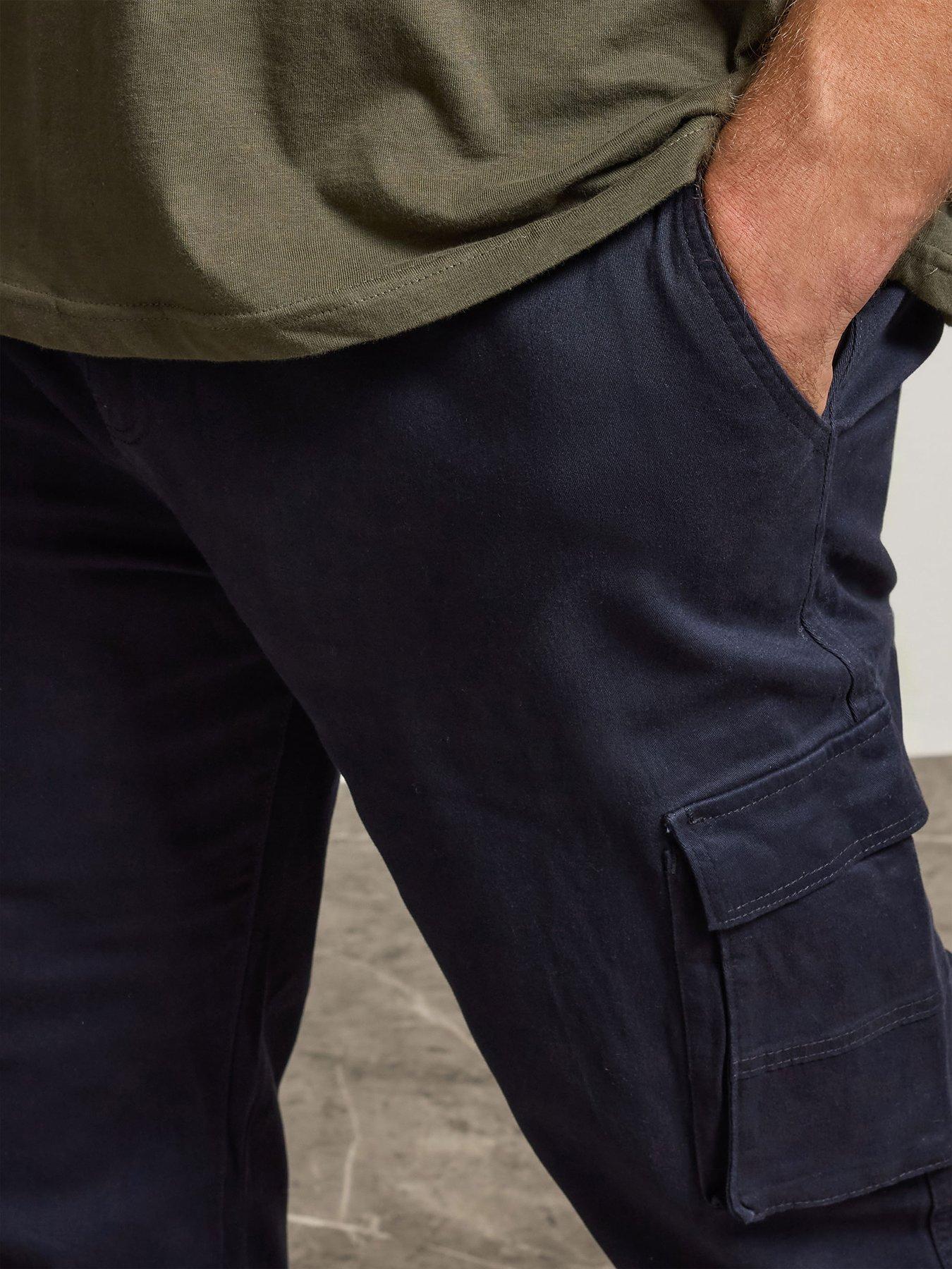 Image 4 of 4 of BadRhino BadRhino Essential Cargo Trousers - Navy