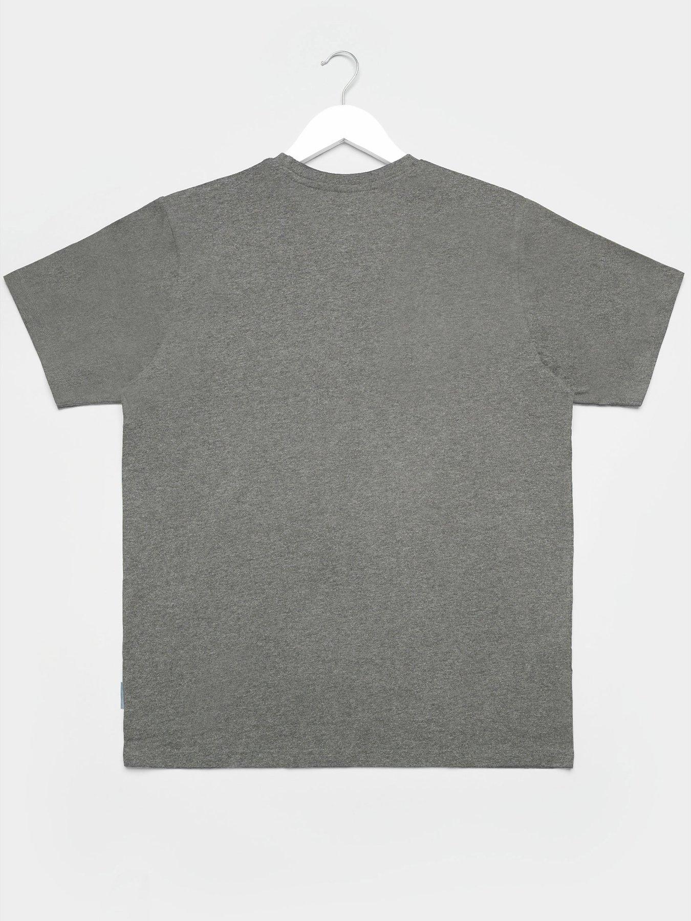 badrhino-badrhino-plain-crew-neck-short-sleeve-t-shirt-greystillFront