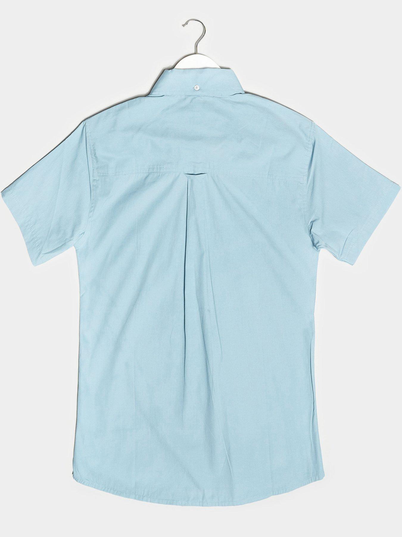 badrhino-badrhino-essential-short-sleeve-poplin-shirt-bluestillFront