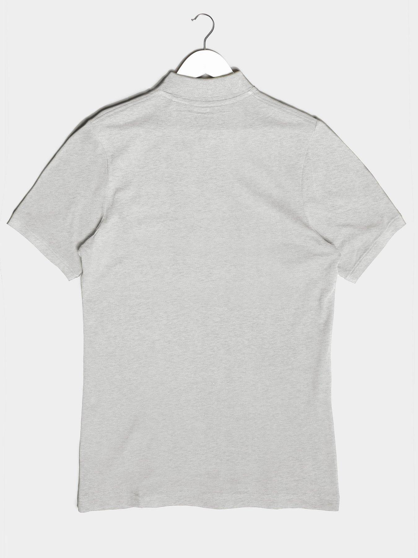 badrhino-badrhino-essential-short-sleeve-plain-polo-shirt-marl-greystillFront