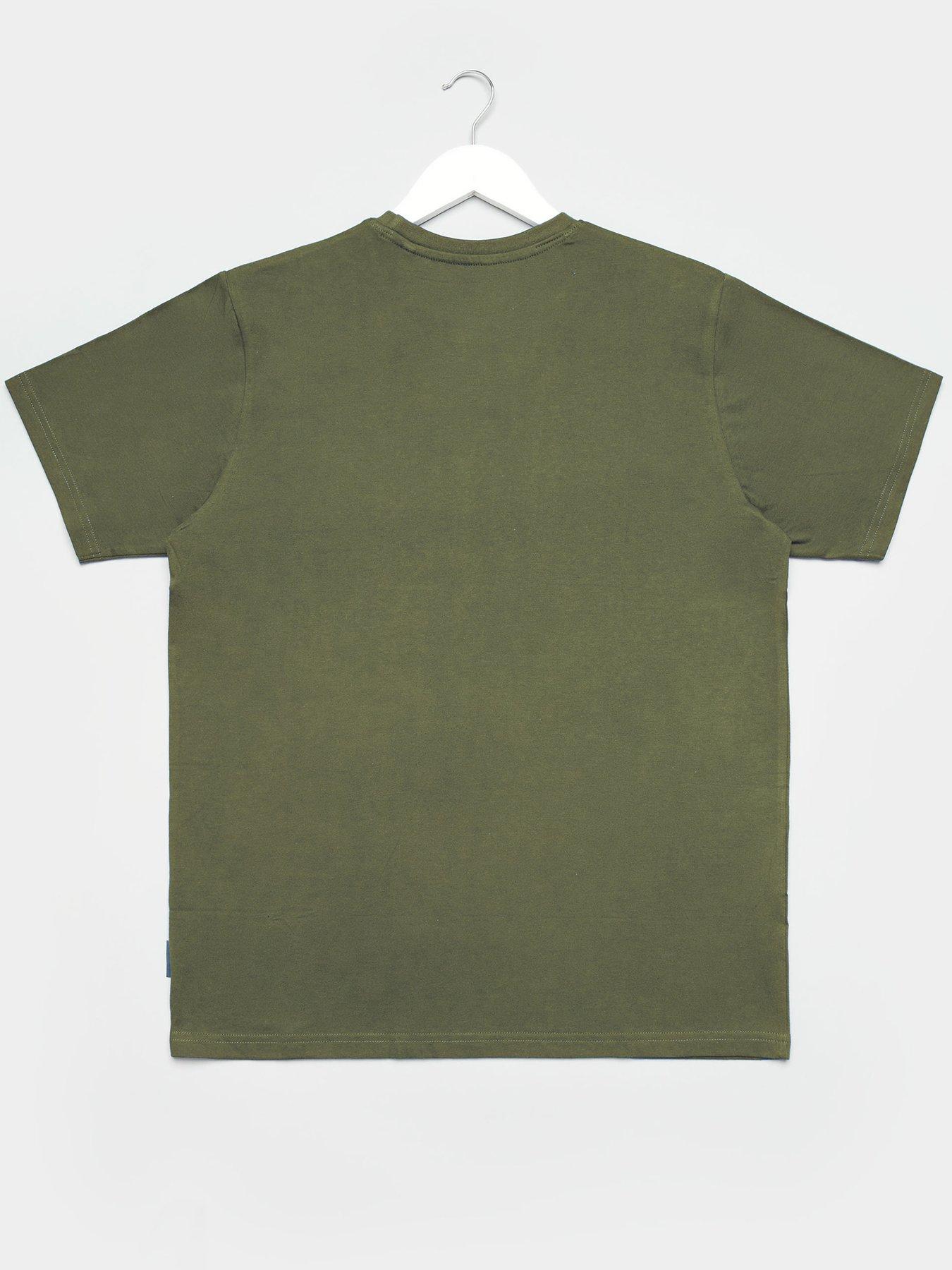 badrhino-badrhino-essential-short-sleeve-plain-t-shirt-khakistillFront