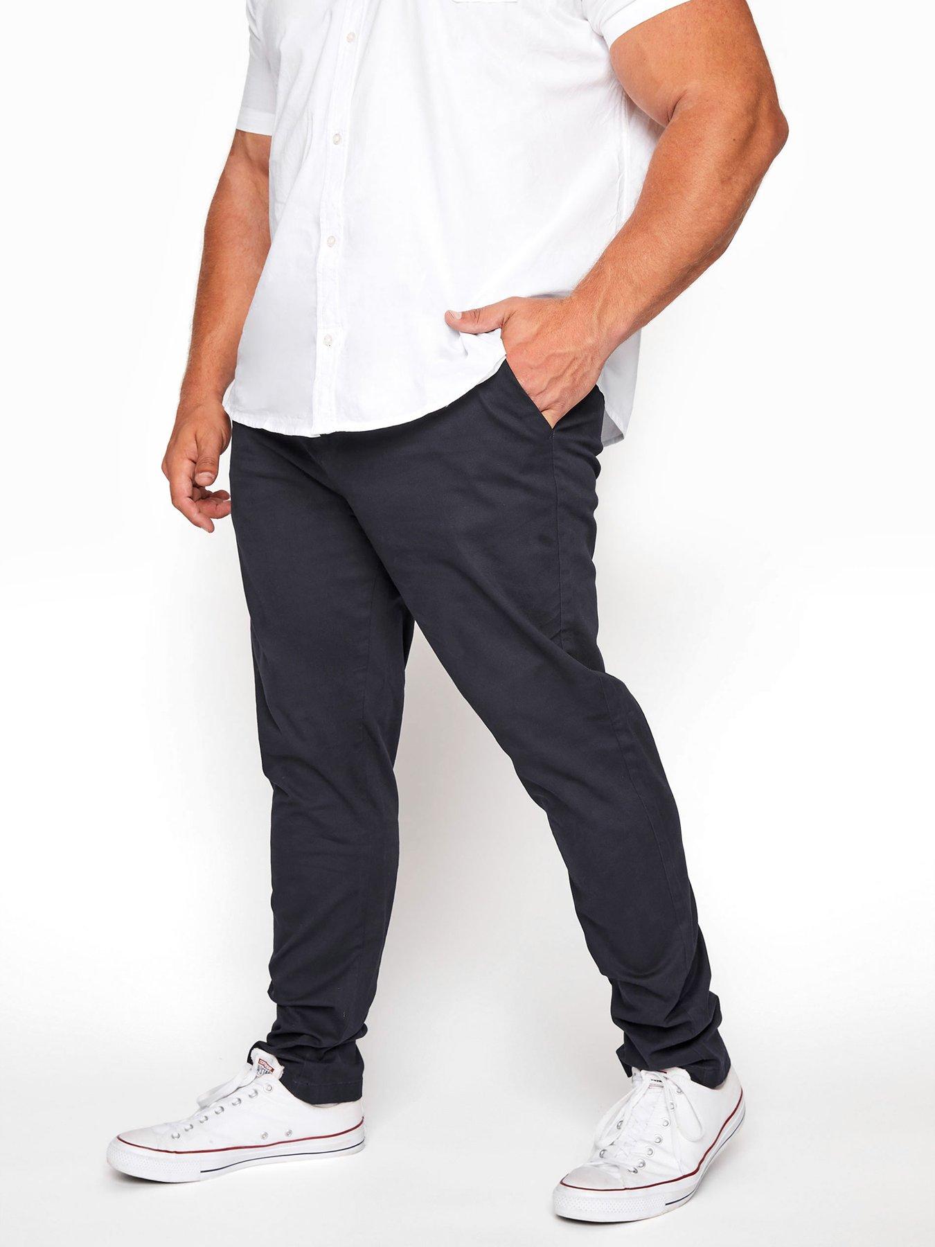 badrhino-badrhino-essential-chino-trousers-navyfront