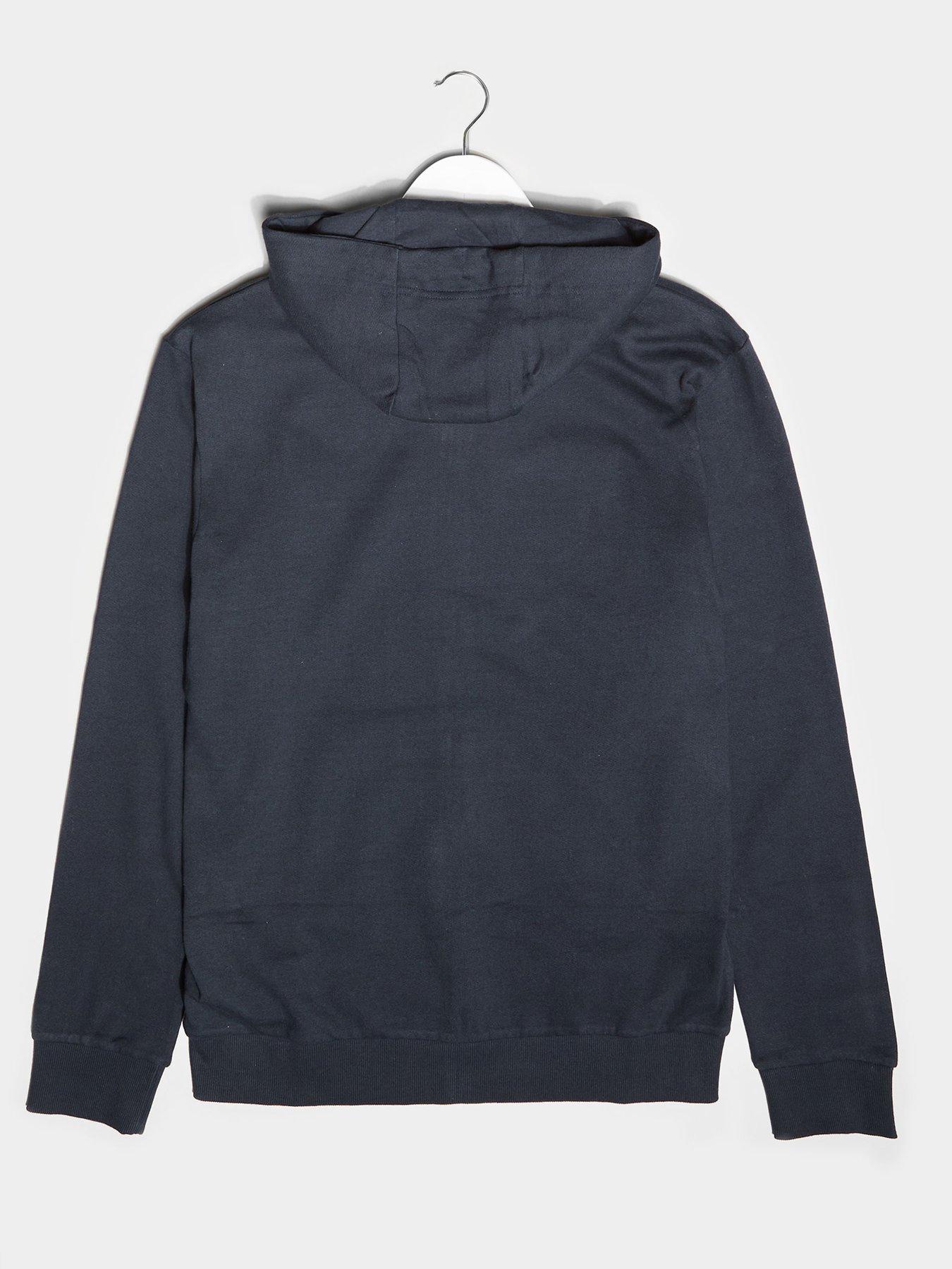 Image 2 of 2 of BadRhino BadRhino Essential Zip Thru Hoodie - Navy