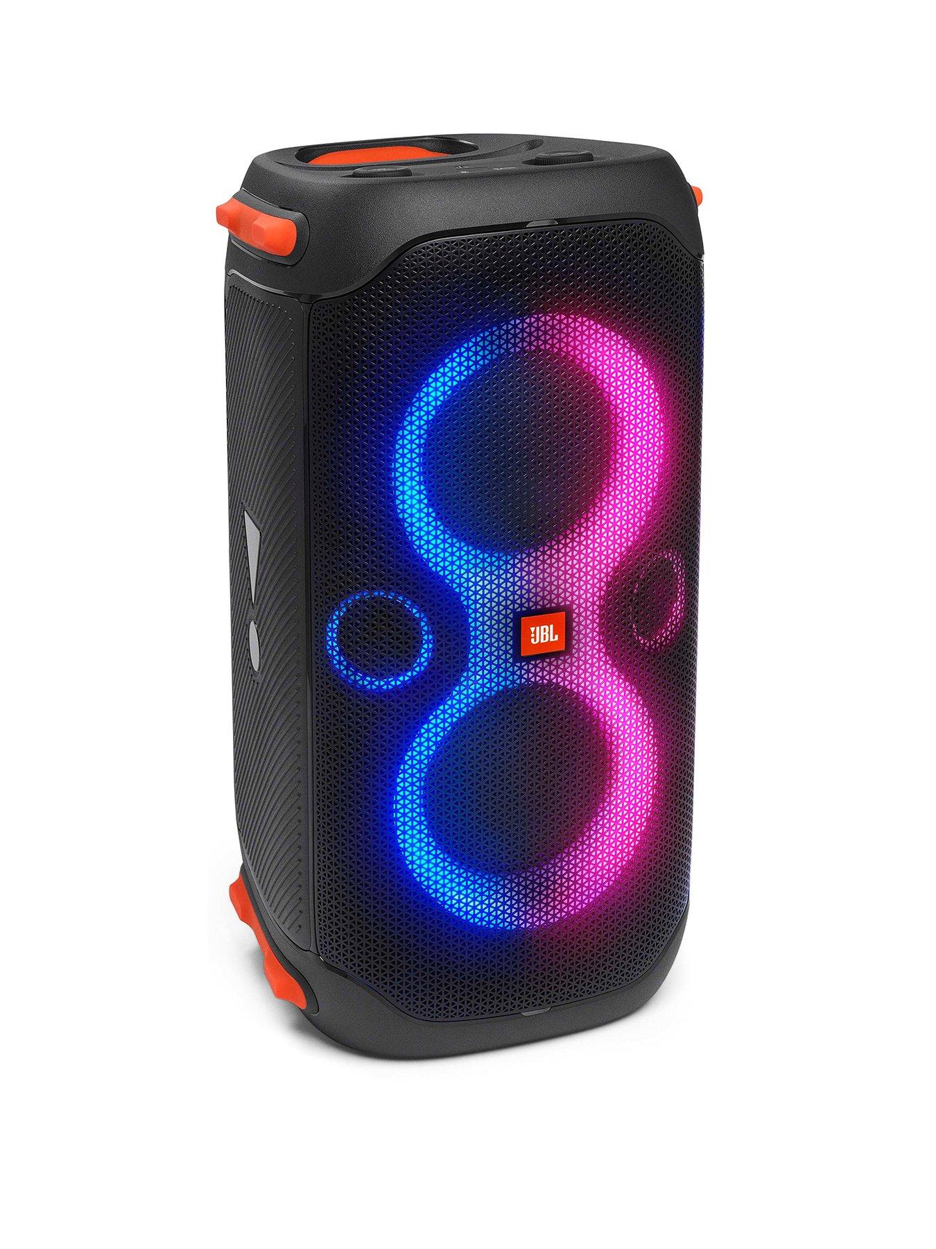 JBL PartyBox 110 - Portable Party Speaker with Built-in Lights, Powerful  Sound and deep bass, Black