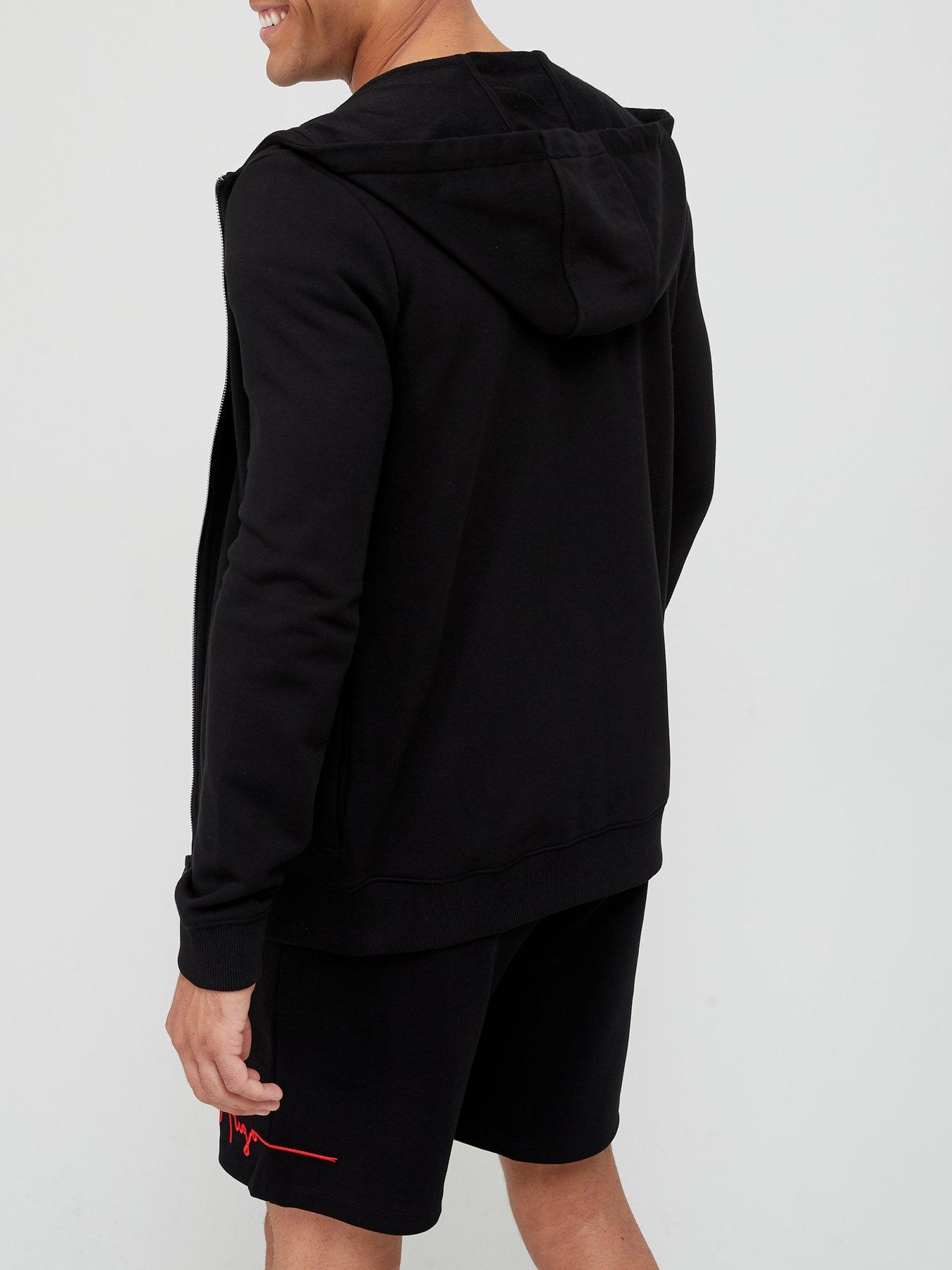 hugo-daple-red-patch-logo-zip-thru-hoodie-blackstillFront
