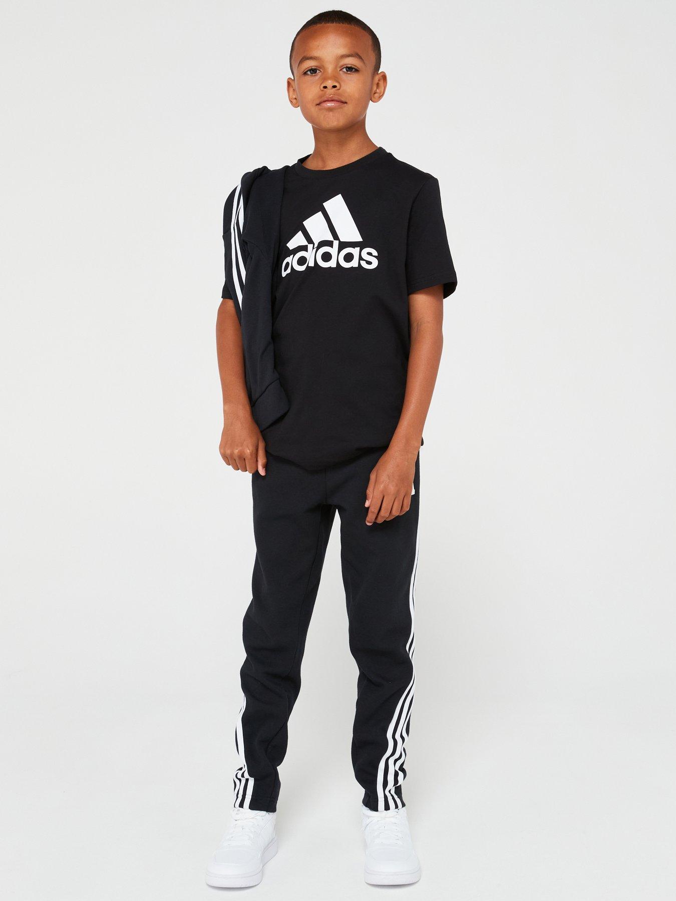 adidas-sportswear-junior-essentials-short-sleeve-t-shirt-nbsp--blackwhite