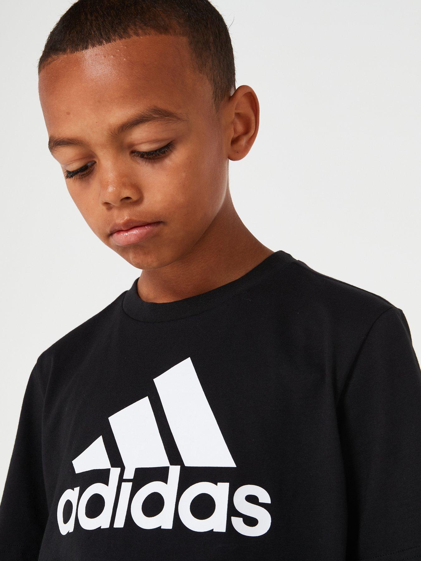 adidas-sportswear-junior-essentials-short-sleeve-t-shirt-nbsp--blackwhiteoutfit