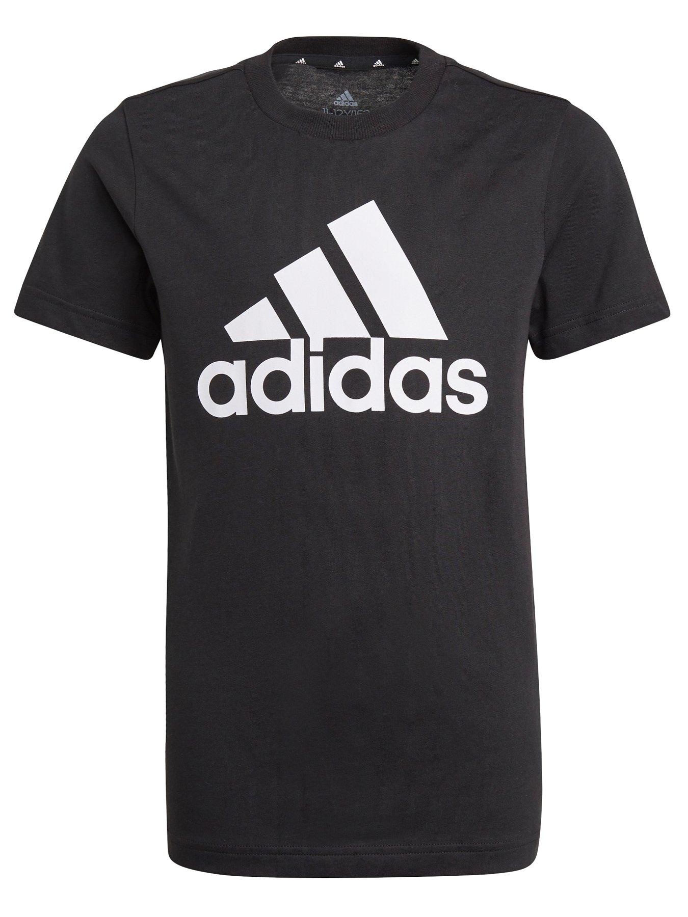 adidas-sportswear-junior-essentials-short-sleeve-t-shirt-nbsp--blackwhitedetail