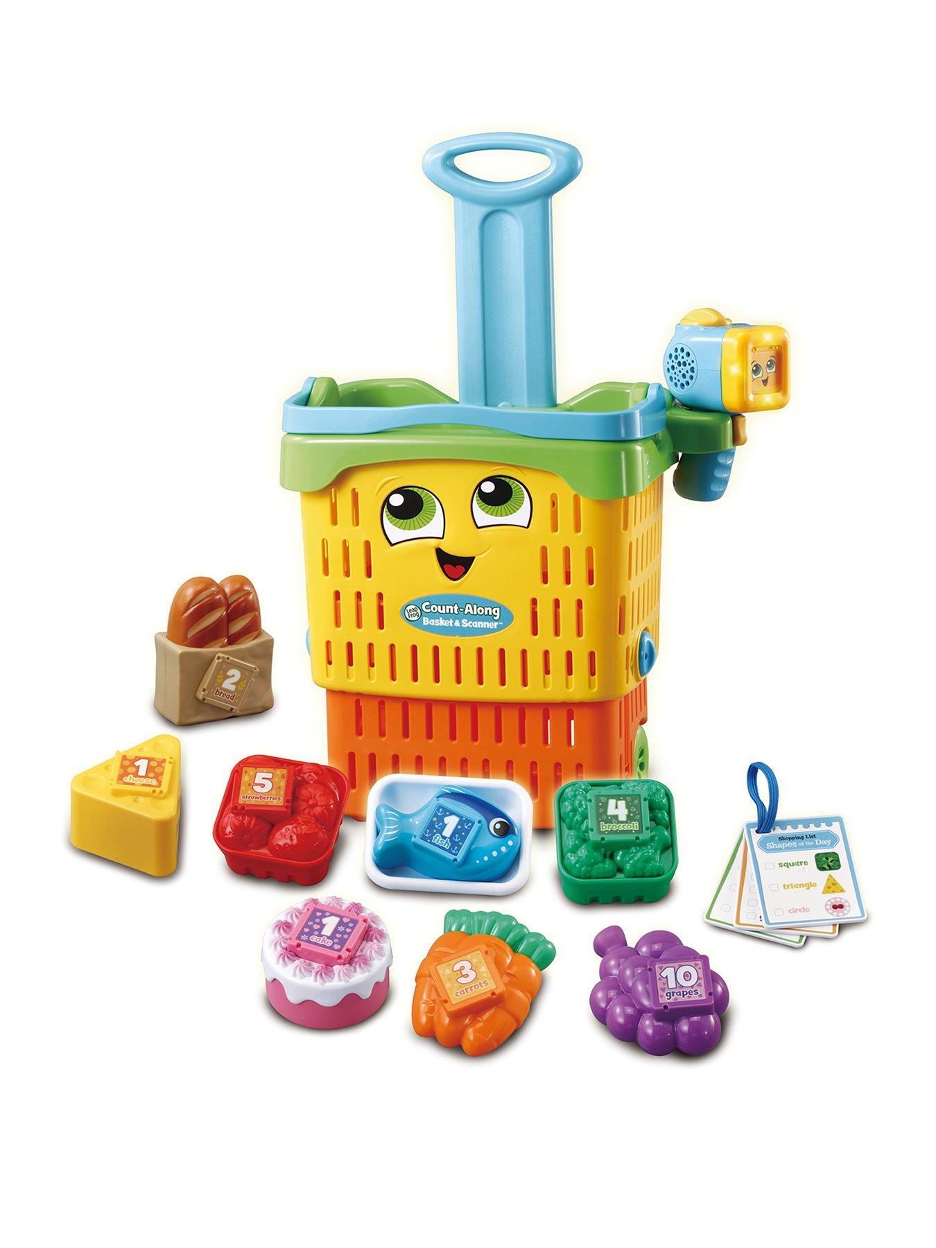 Image 1 of 5 of LeapFrog Count Along Basket &amp; Scanner