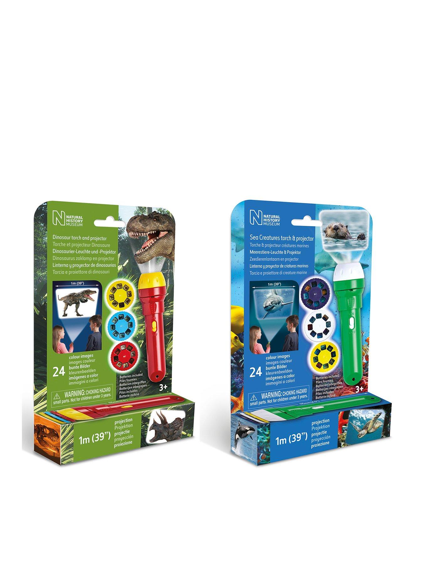 undefined NHM Dinosaur and Sea Creatures Torches and Projectors (2 pack)