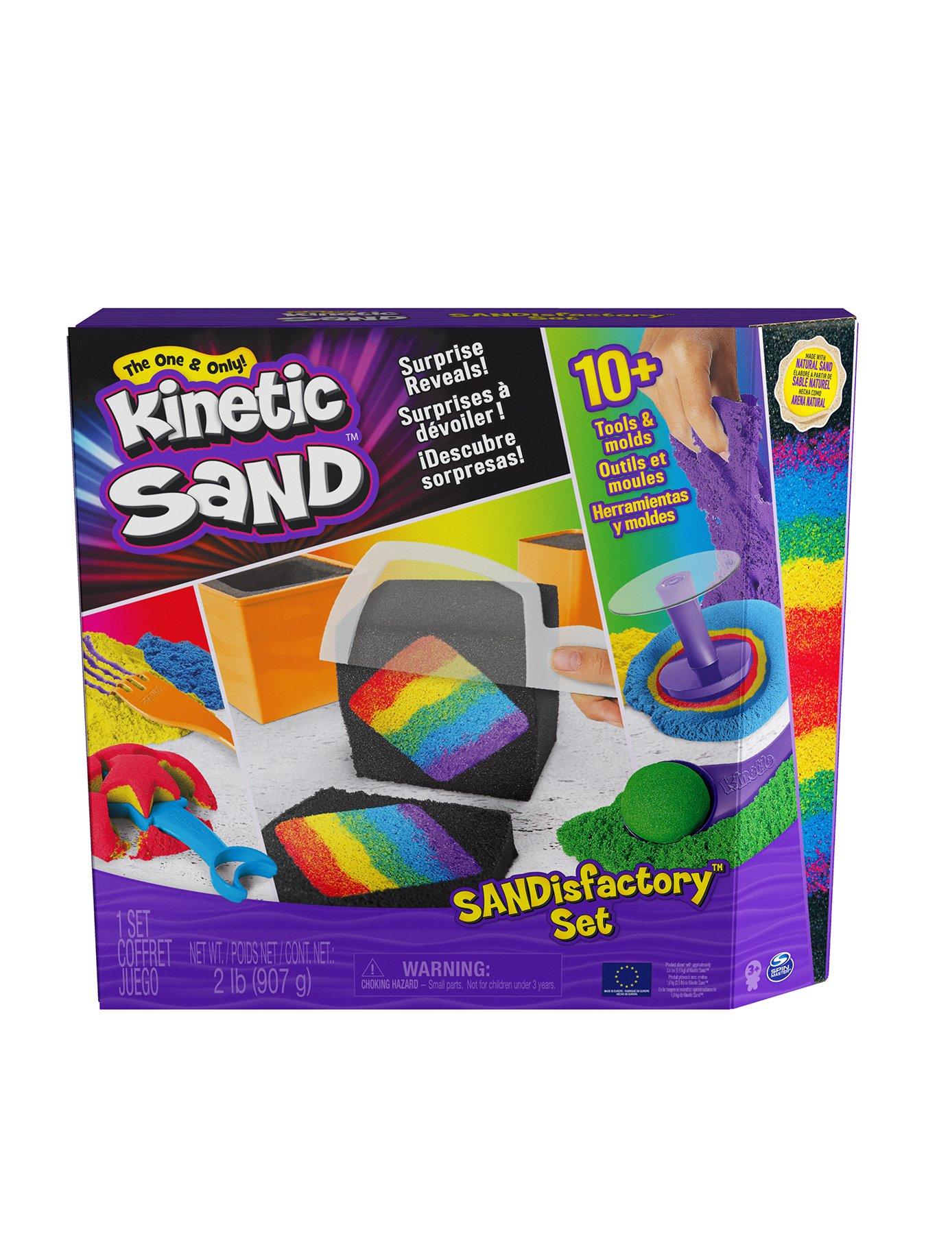 4, Multi Coloured, Kinetic sand