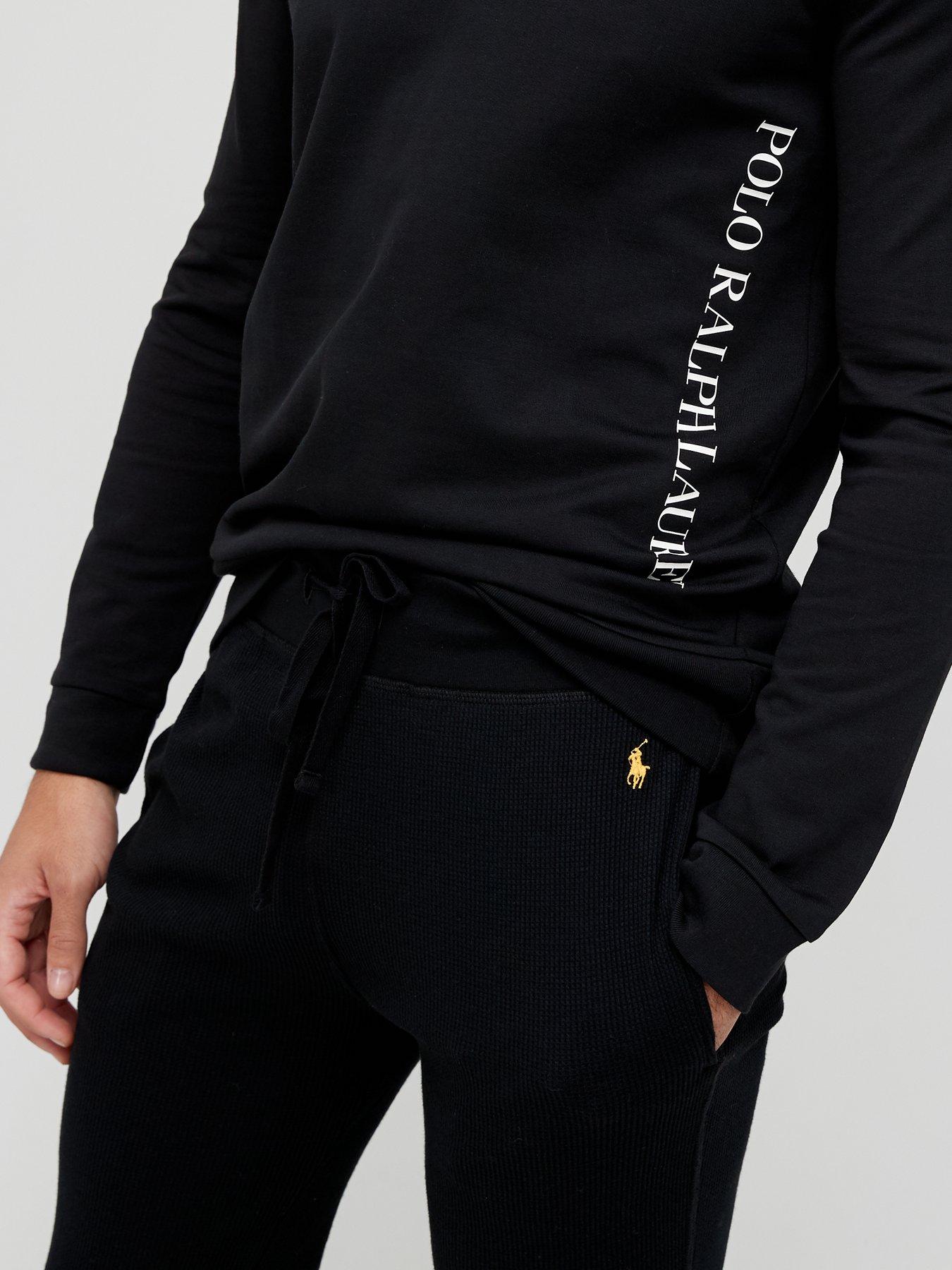 polo-ralph-lauren-waffle-lounge-pants-blacknbspoutfit