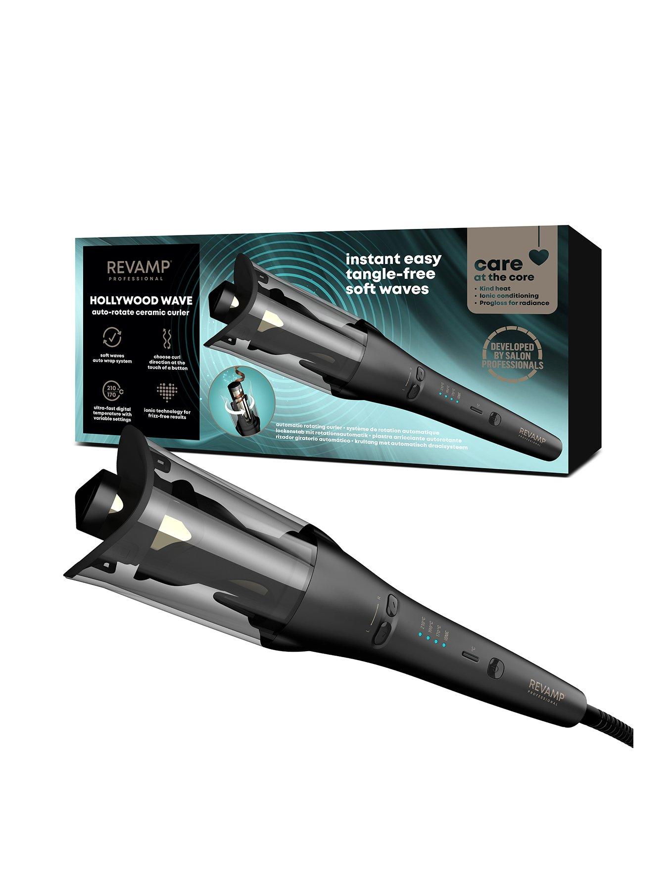 Image 1 of 8 of Revamp Hollywood Wave, Curl &amp; Advanced Shine Automatic Rotating Curler