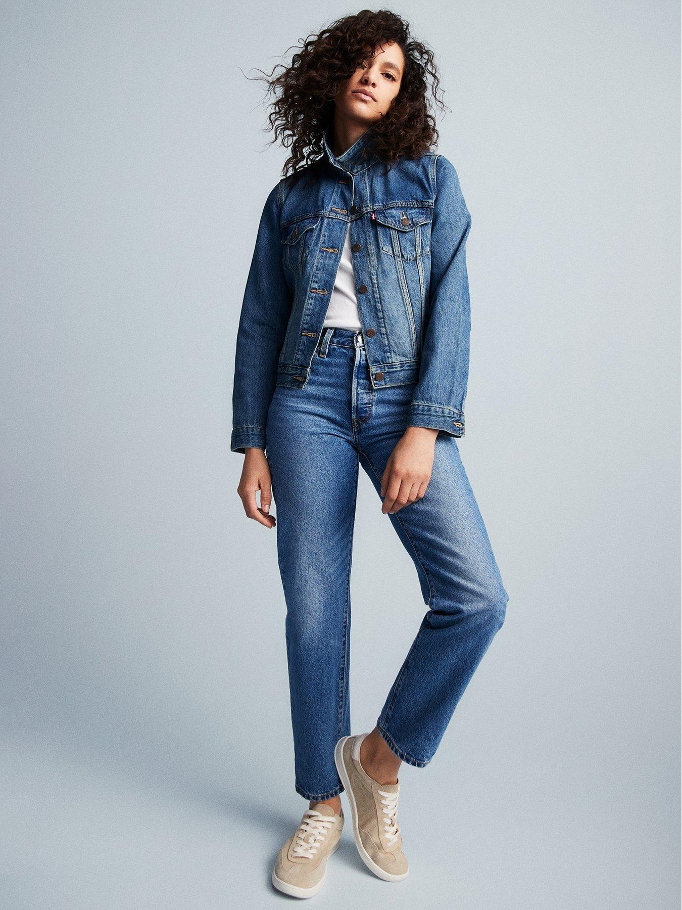 Image 1 of 4 of Levi's Original Trucker Jacket - Soft As Butter Dark