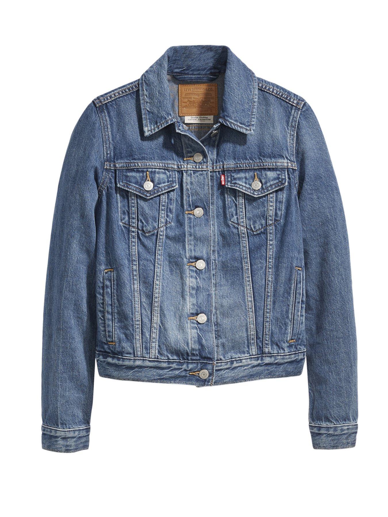 Image 3 of 4 of Levi's Original Trucker Jacket - Soft As Butter Dark