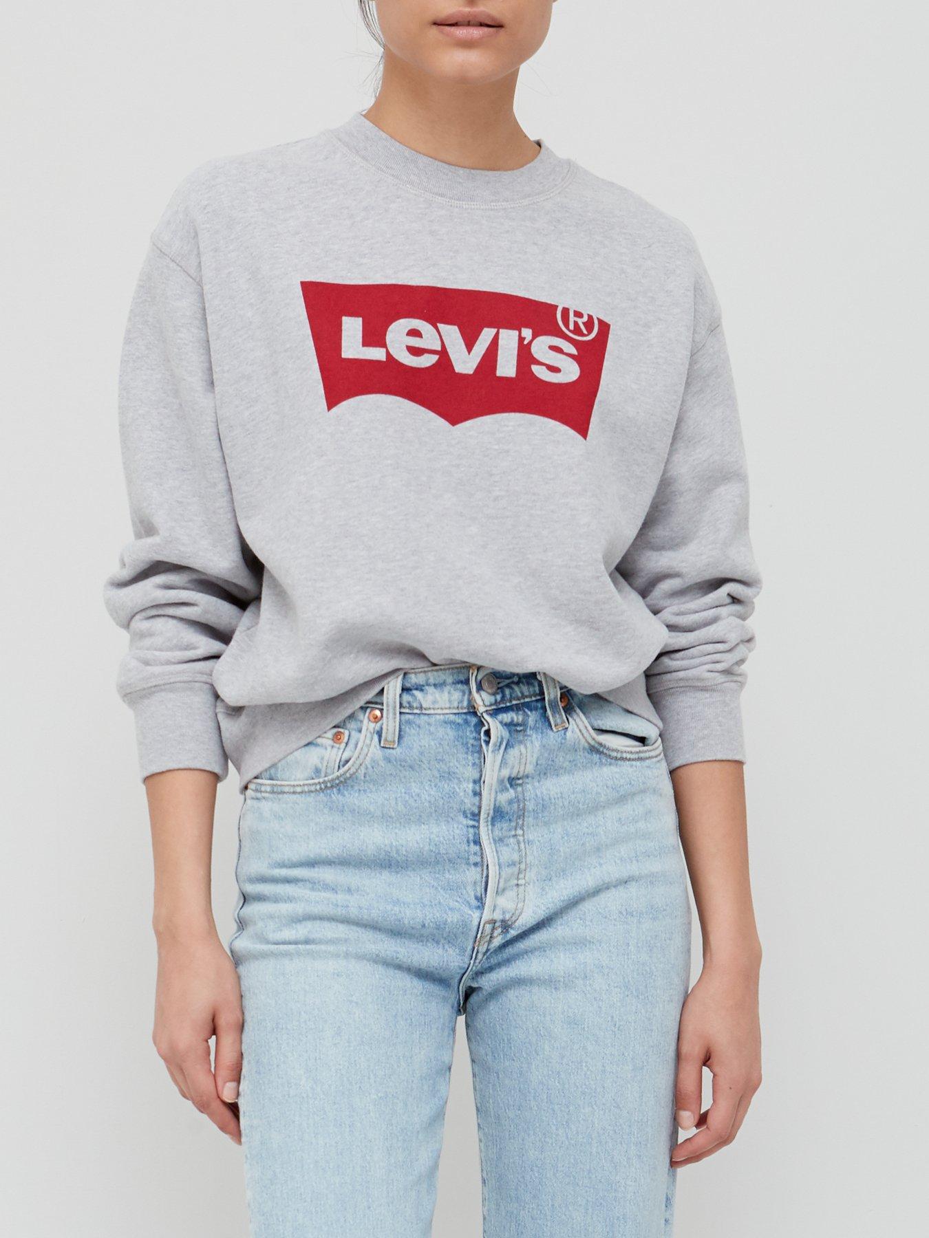 Levi crew neck sweatshirt best sale