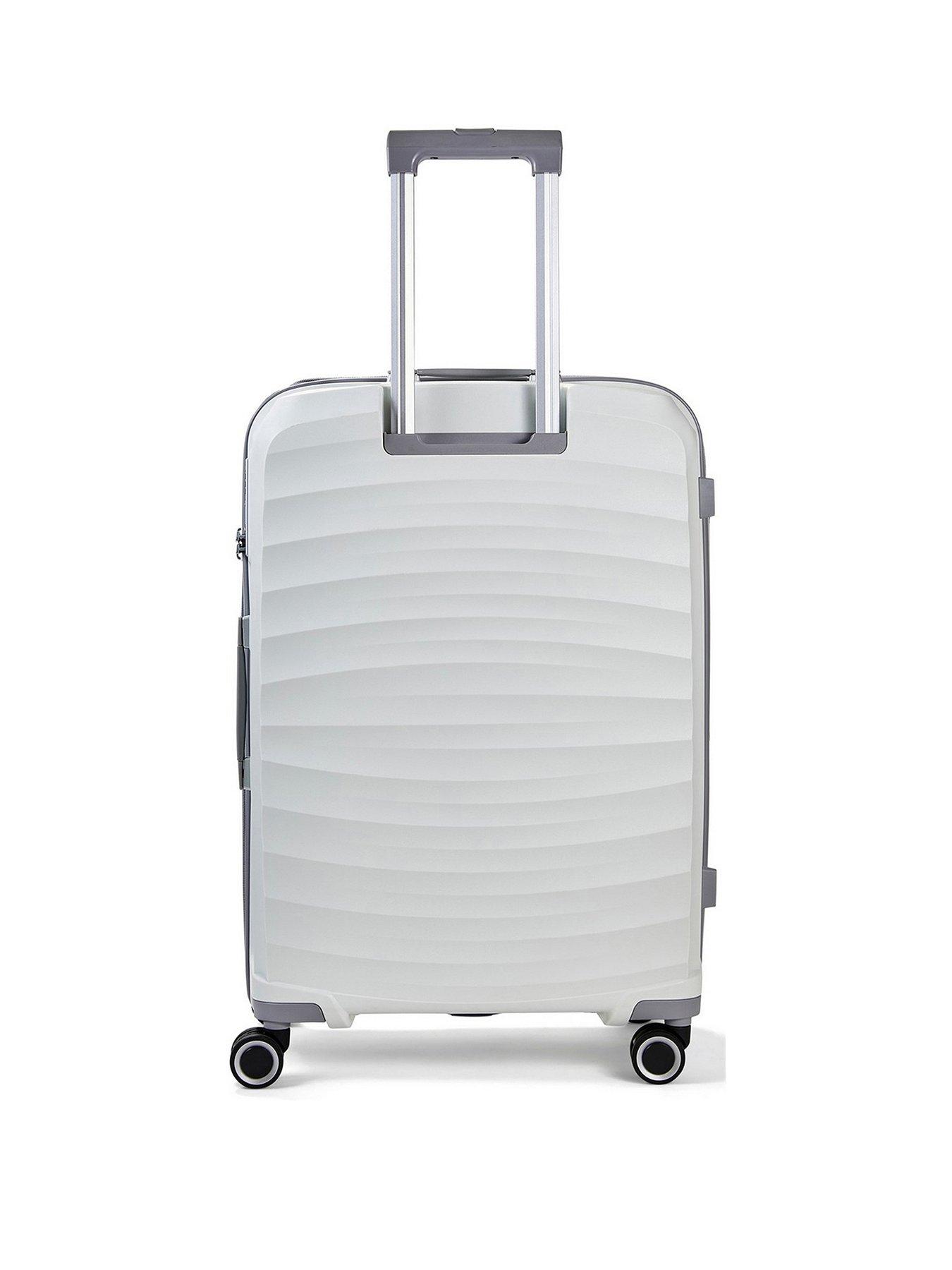 rock-luggage-sunwave-8-wheel-suitcase-medium-whitestillFront