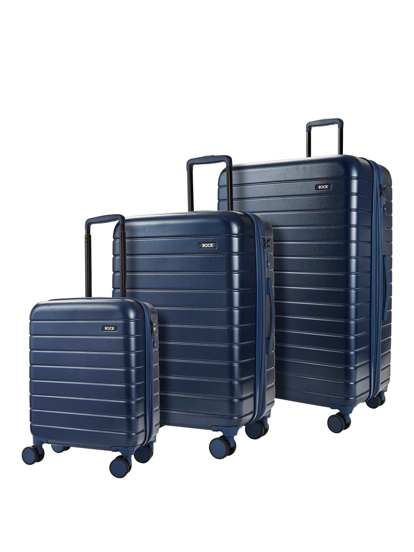 Navy store luggage set