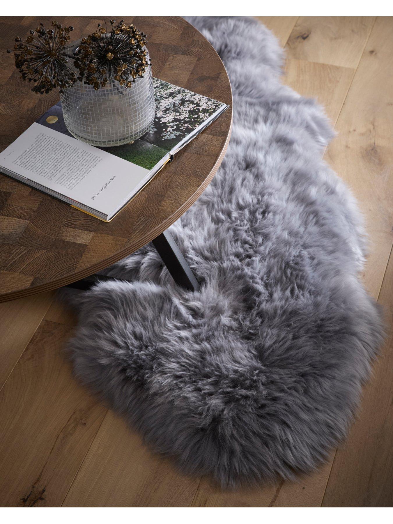 Image 3 of 3 of The Very Collection Genuine Sheepskin Wool Rug - Single