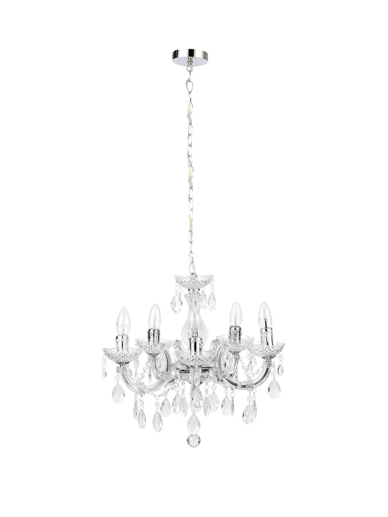 Image 1 of 3 of Very Home Marie Terese 5 Light Chandelier
