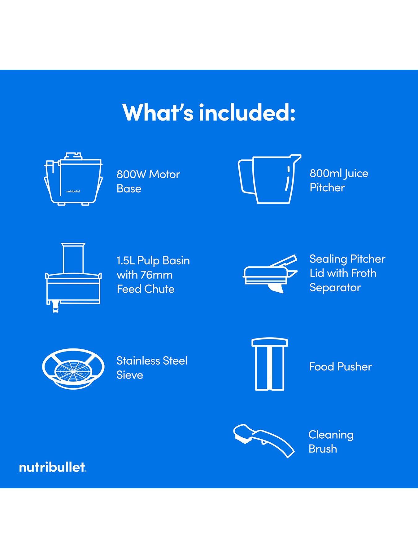 Image 7 of 8 of NUTRIBULLET Juicer 800w