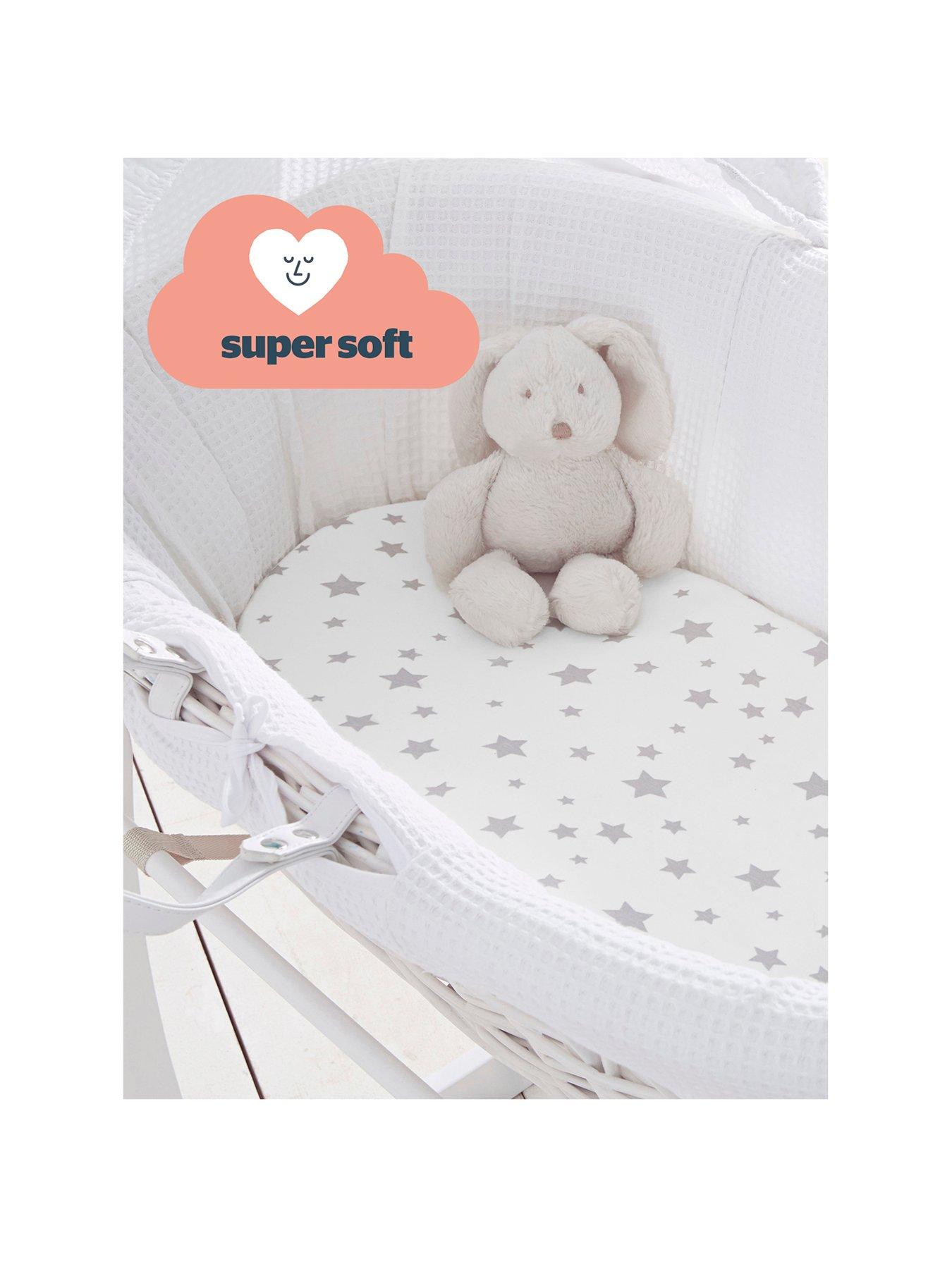 silentnight-silentnight-safe-nights-6-x-pack-100-cotton-moses-basket-fitted-sheets-74cm-x-28cm-pink-bundleback