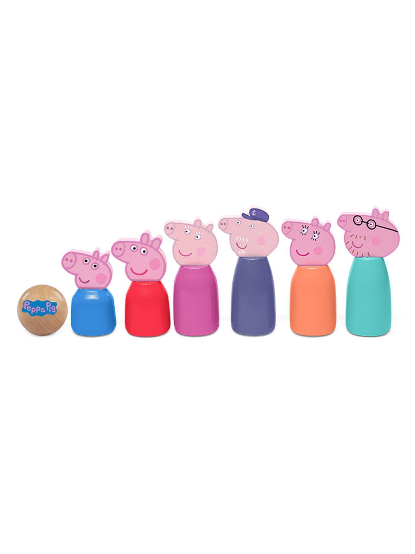 undefined Peppa Pig Wooden Character Skittles
