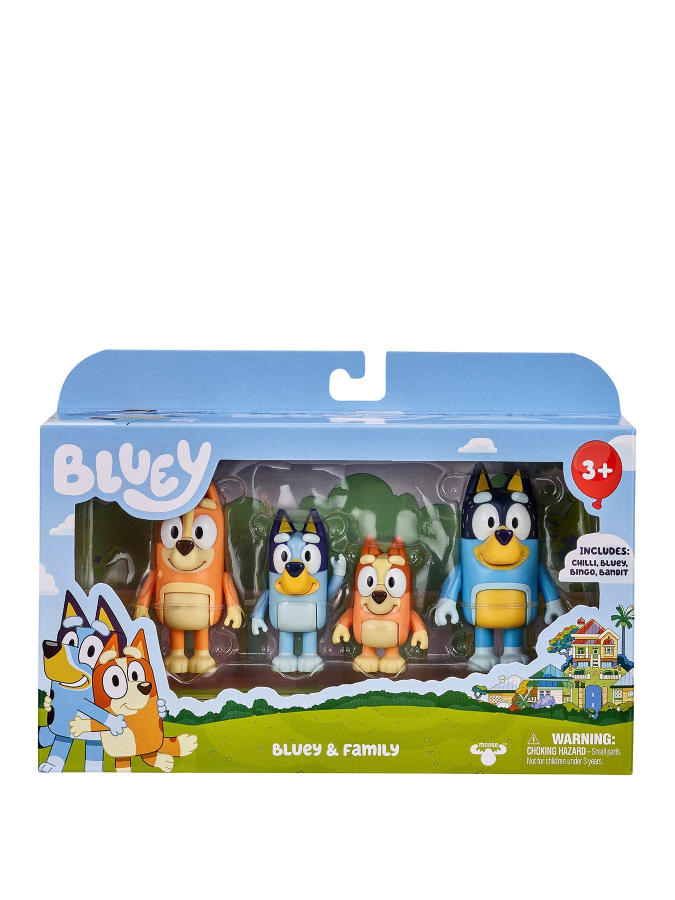 undefined Bluey Family 4 Pack Figurines