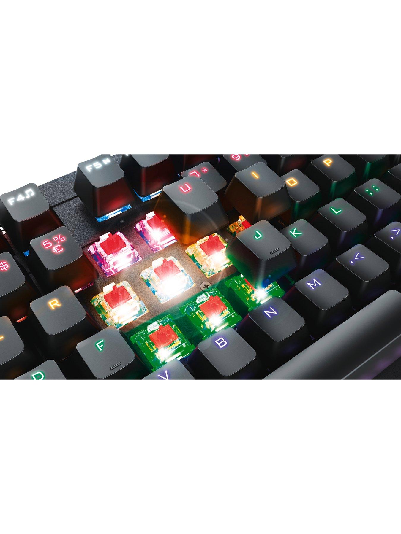 Image 4 of 7 of Trust GXT863 Mazz Mechanical Gaming Keyboard - with Dedicated Gaming Mode