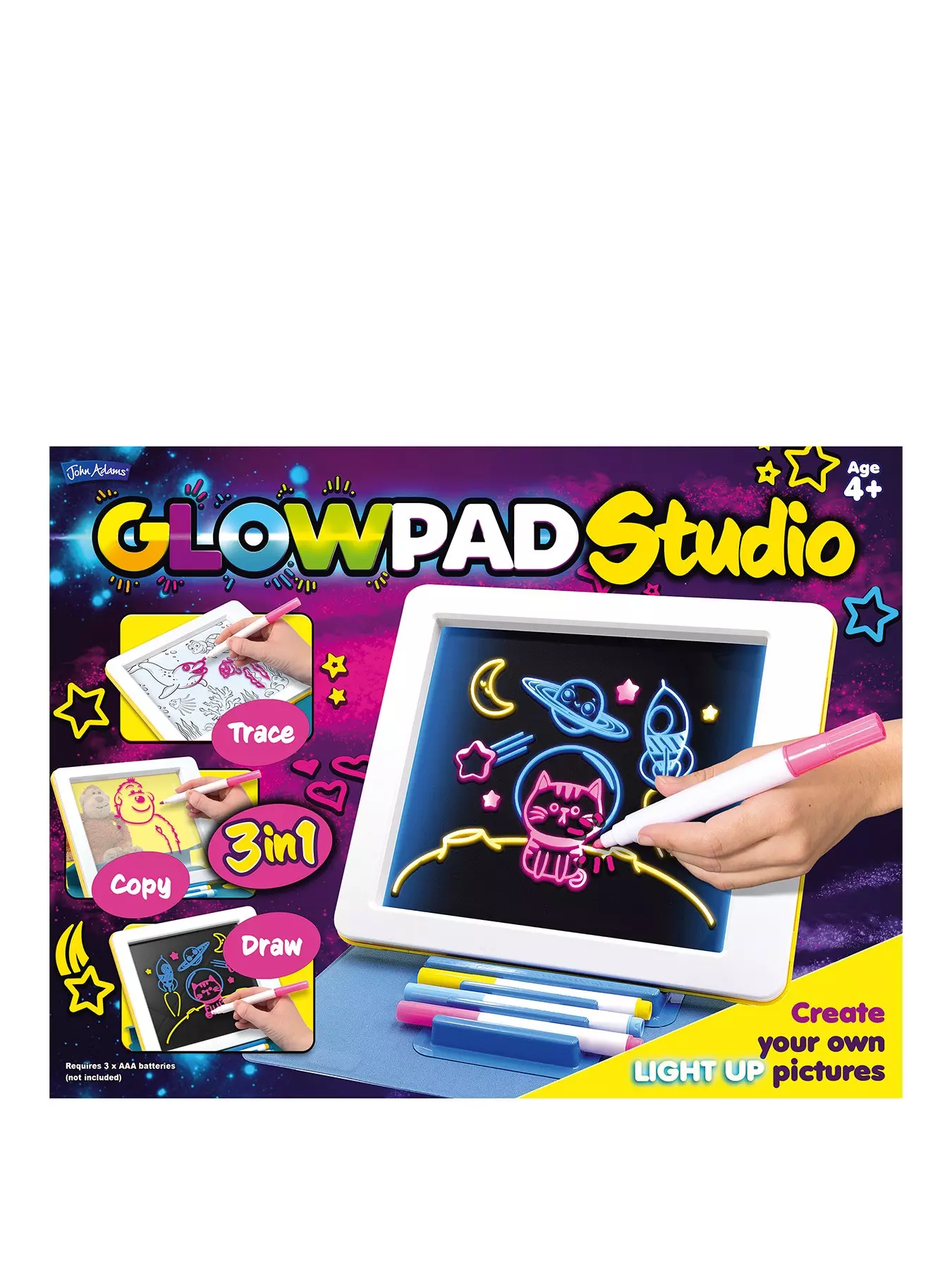  John Adams  Peppa Pig GLOWPAD Light-up Drawing pad