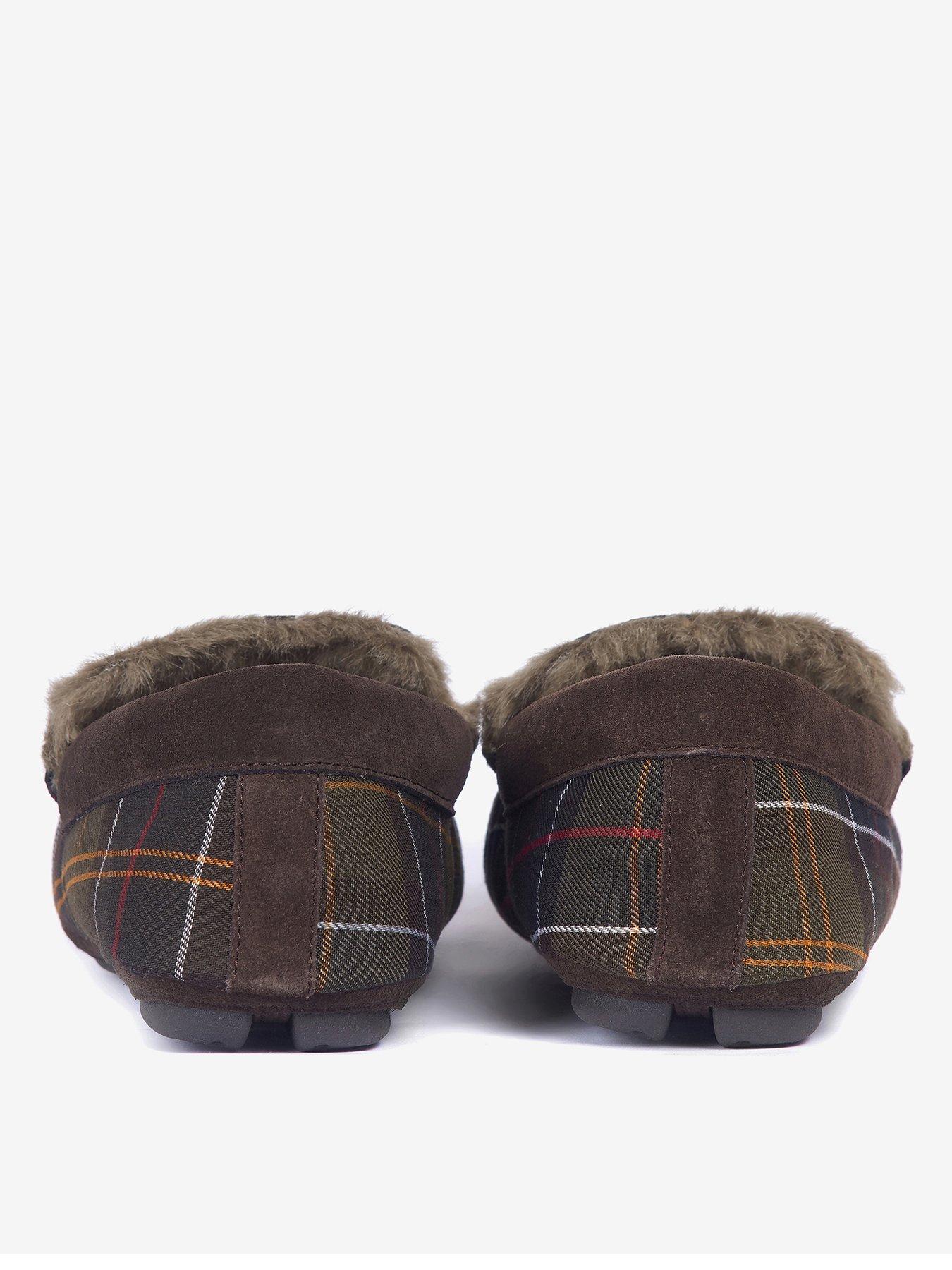 Image 2 of 5 of Barbour Monty Slippers - Green