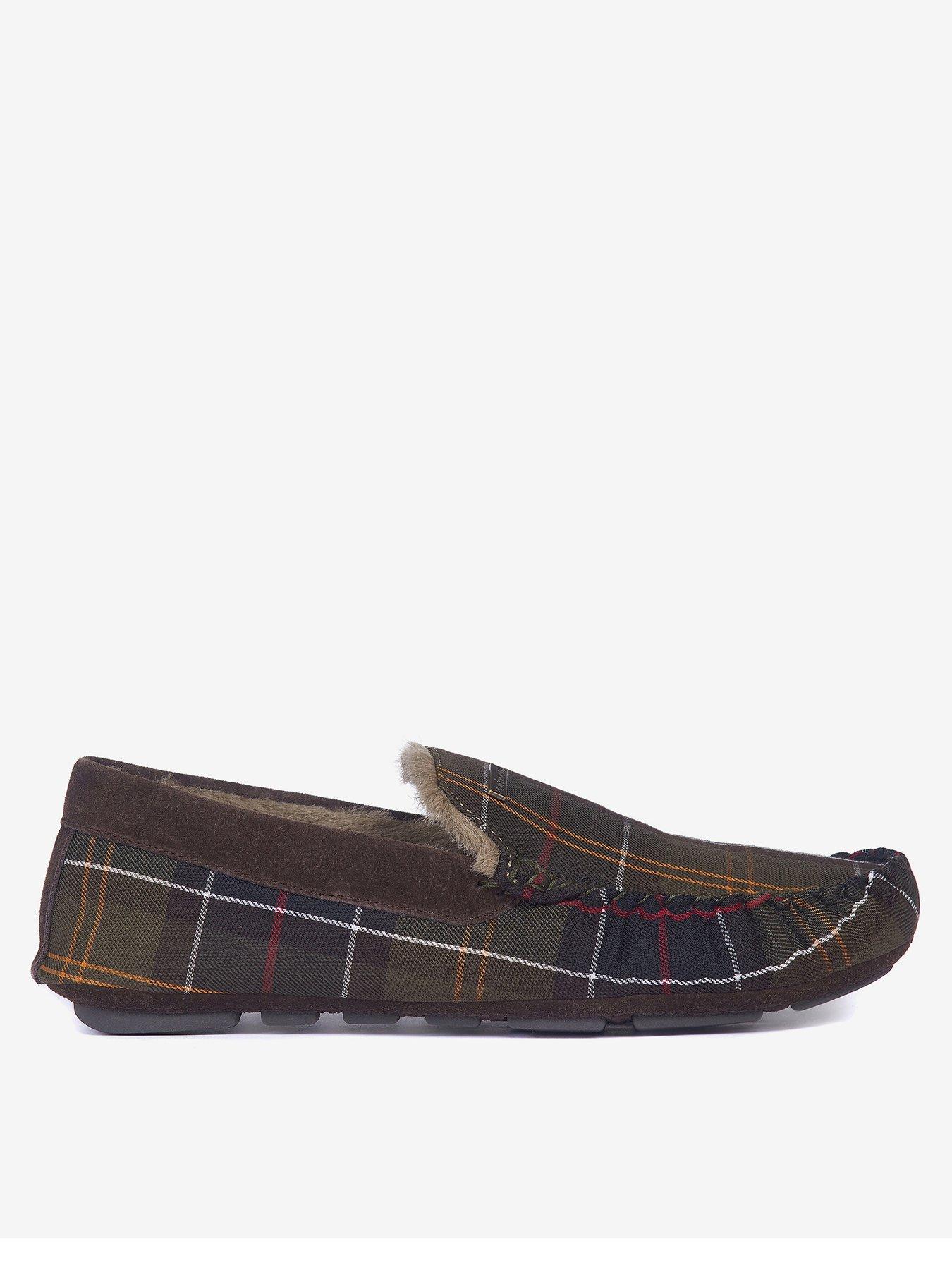 Image 3 of 5 of Barbour Monty Slippers - Green
