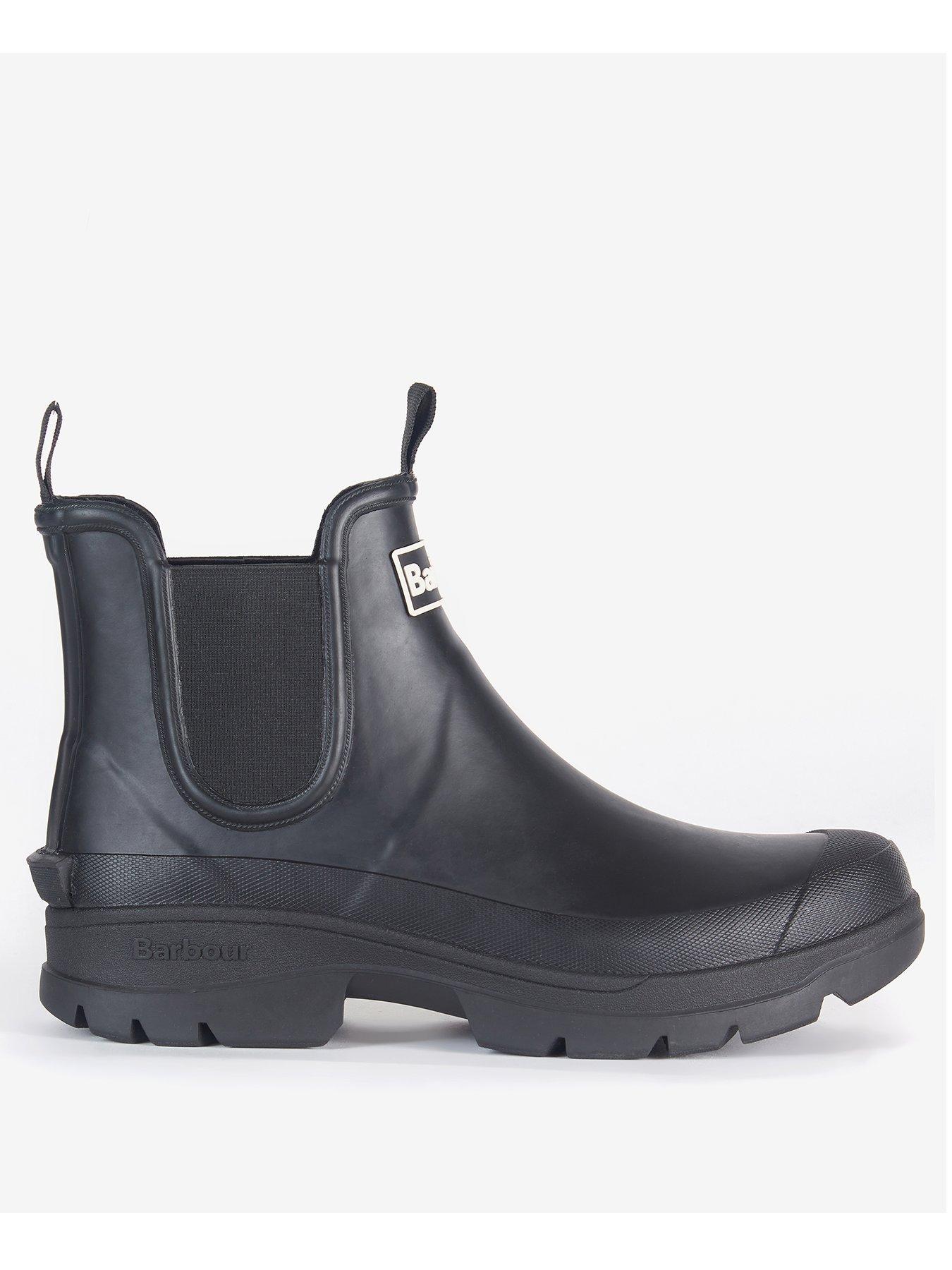Image 1 of 5 of Barbour Nimbus Ankle Wellington Boots - Black
