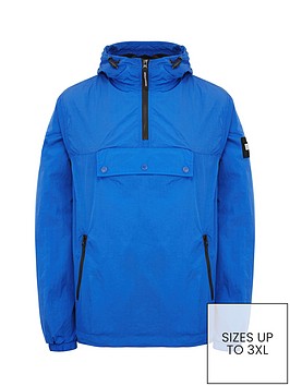 weekend-offender-manaus-windbreaker-jacket-with-mask-blue