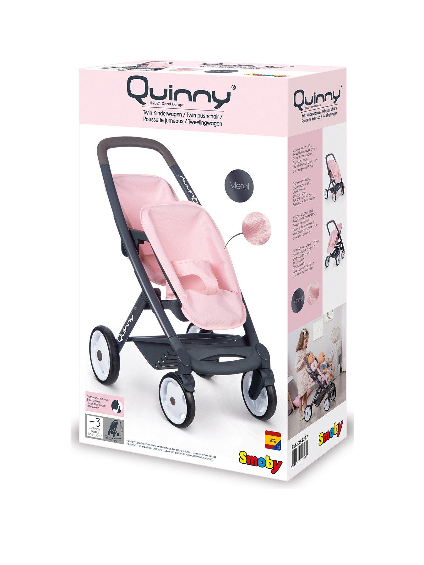 Pink double outlet buggy