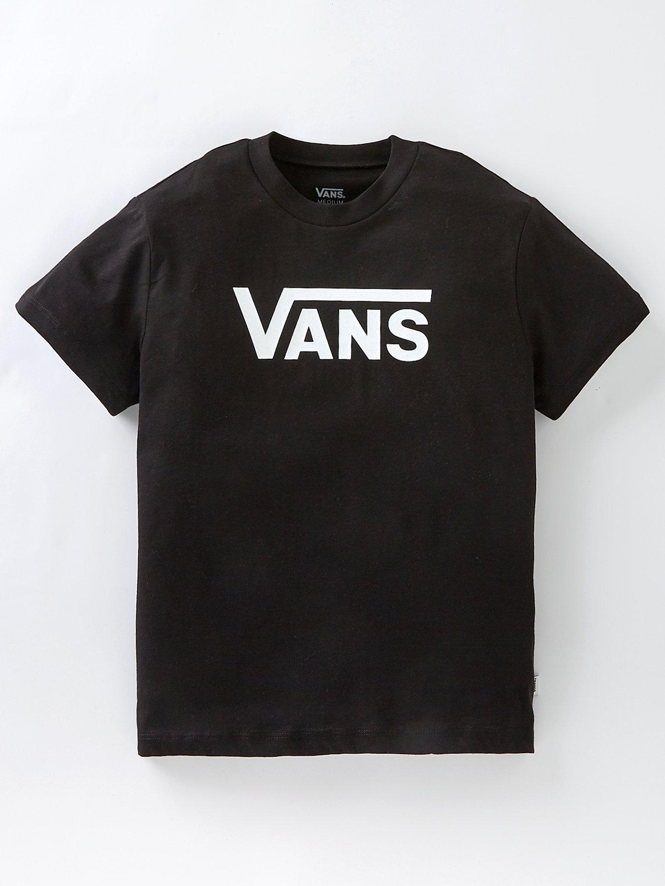 vans-girlsnbspflying-v-crewnbspt-shirt-black