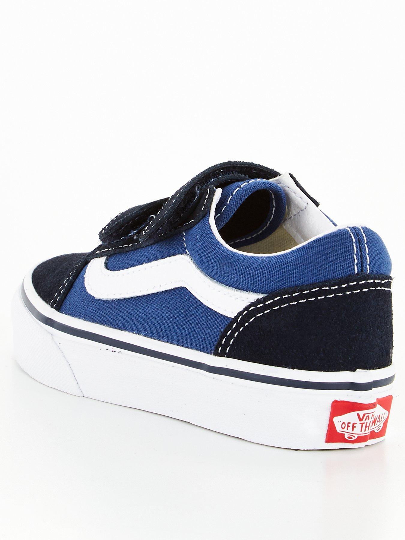 Navy vans cheap for kids